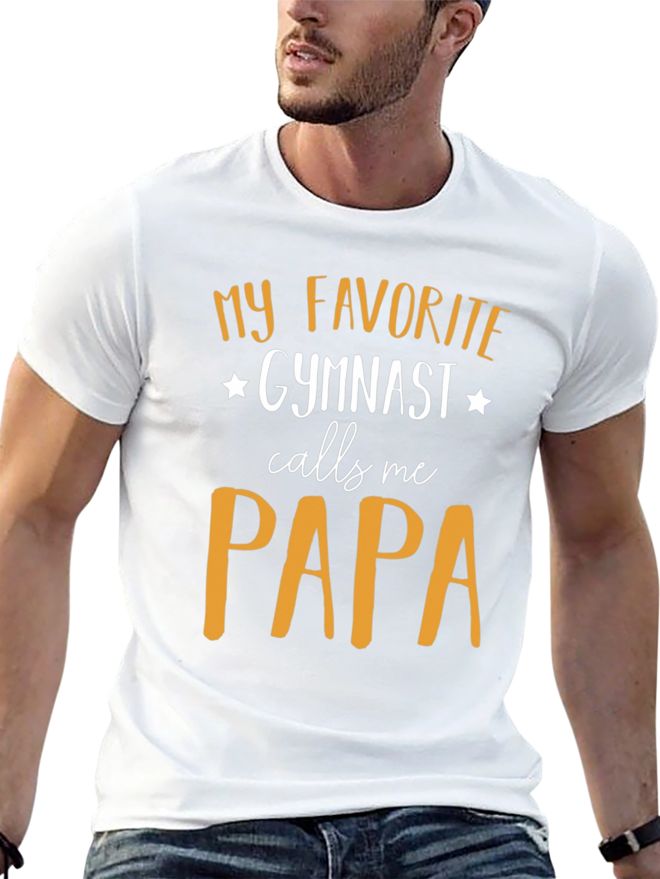 My Favorite Gymnast Calls Me Papa T-Shirt