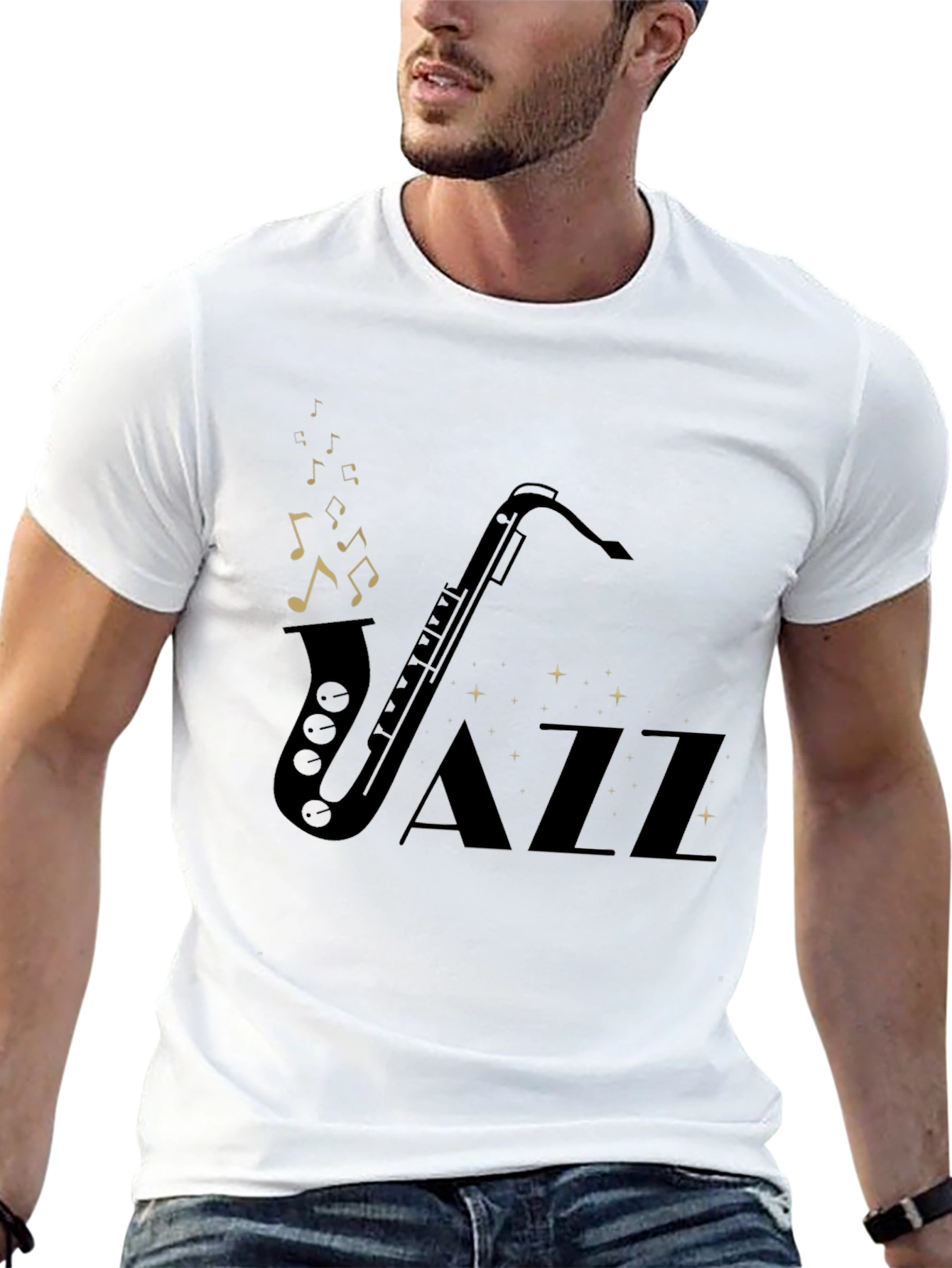 Jazz Saxophone T-Shirt - Musical Style