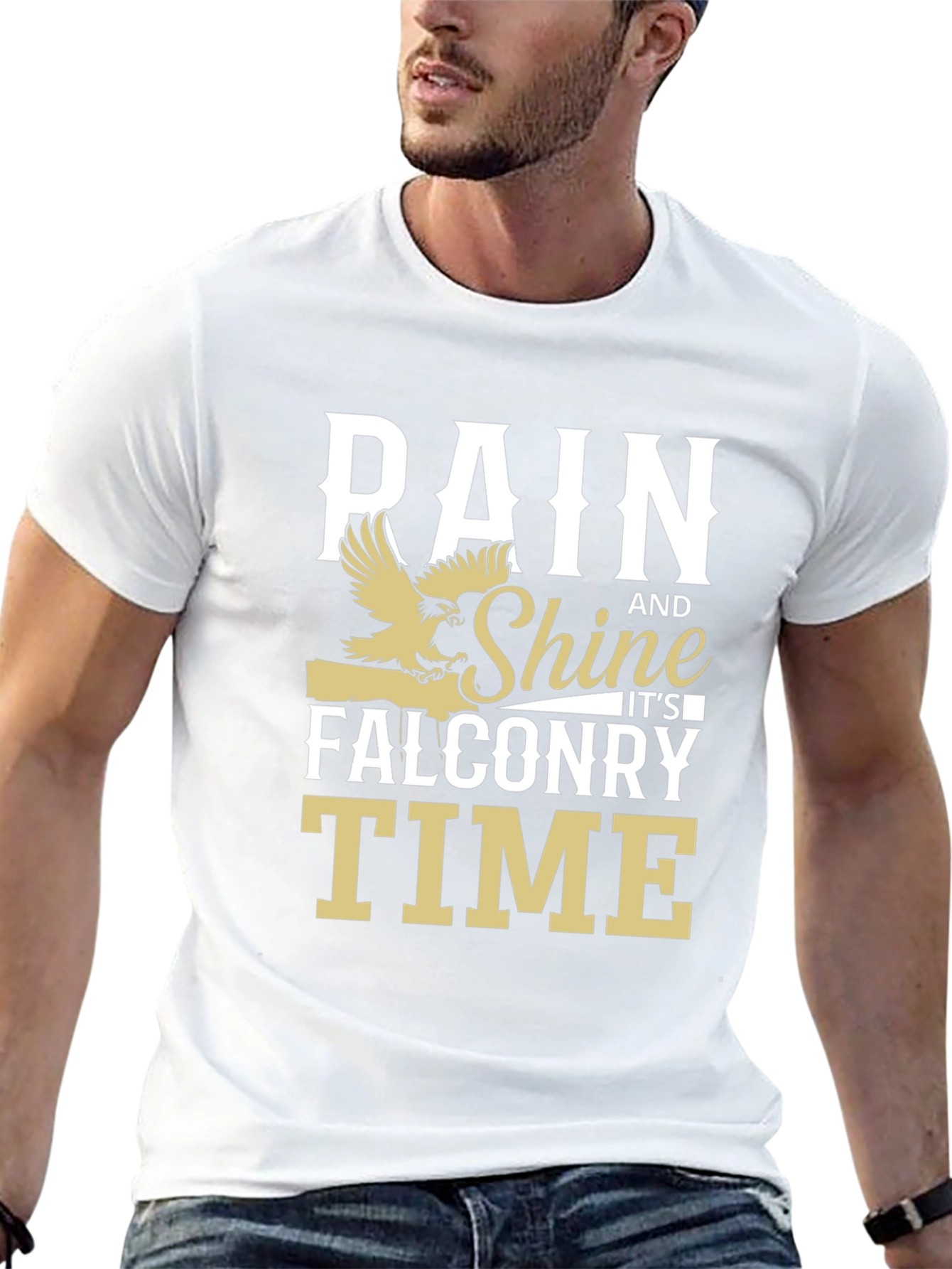Pain and Shine Falconry Time T-Shirt