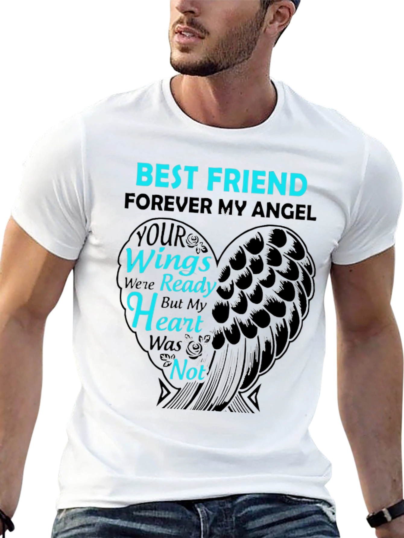 Best Friend Forever My Angel Graphic Tee