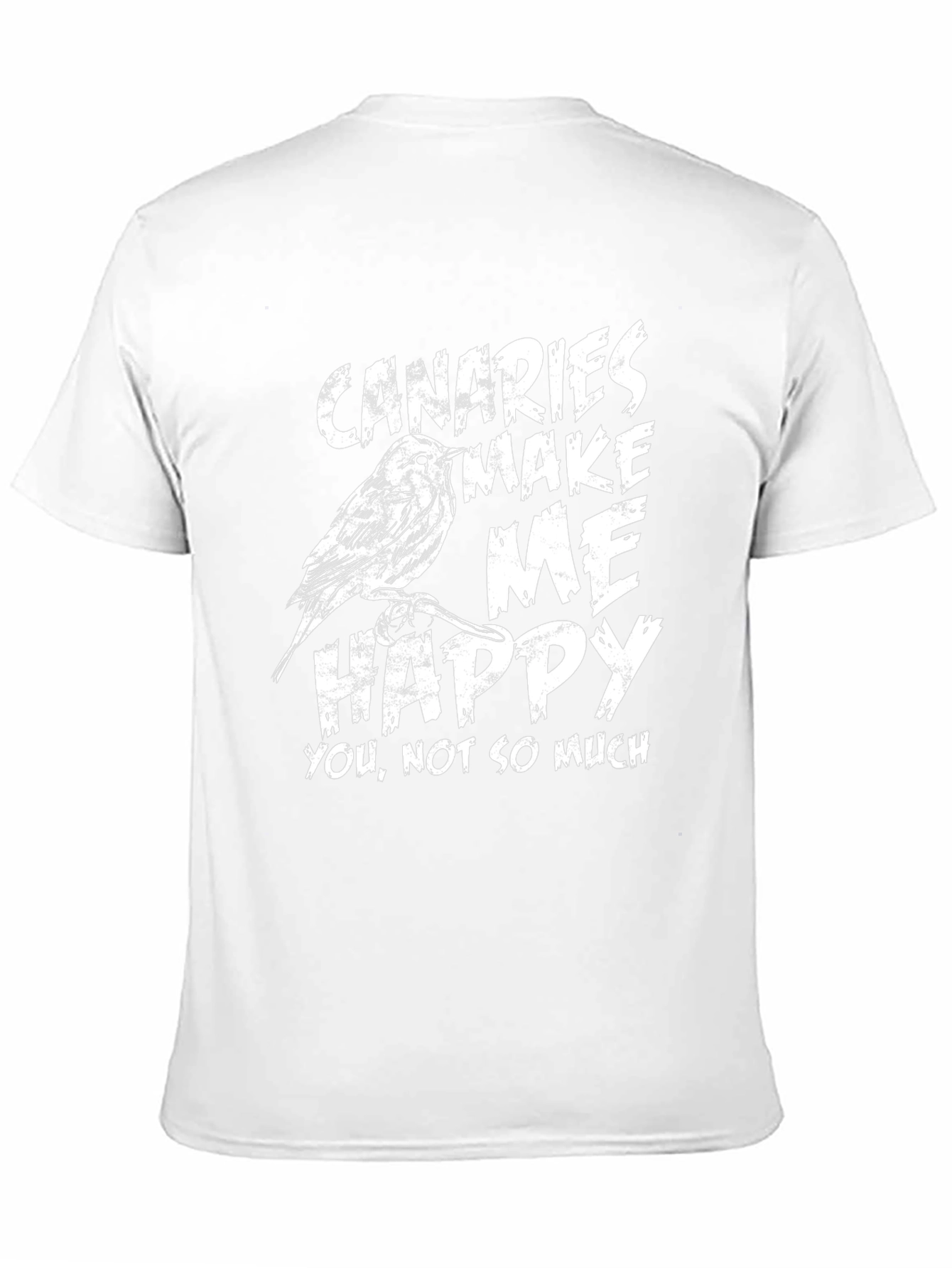 Canaries Make Me Happy Graphic T-Shirt