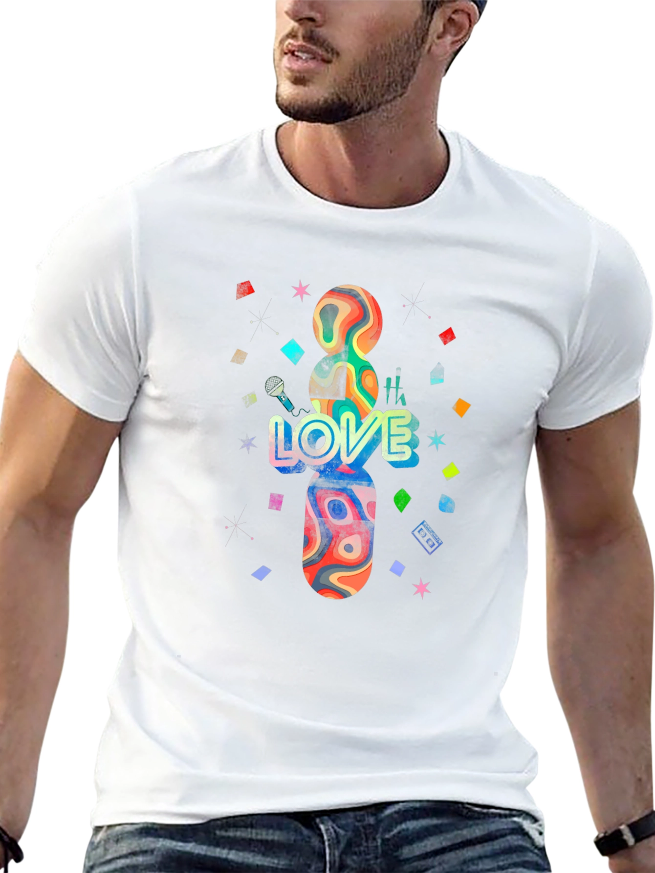 Love Wins T-Shirt - Abstract Design Tee