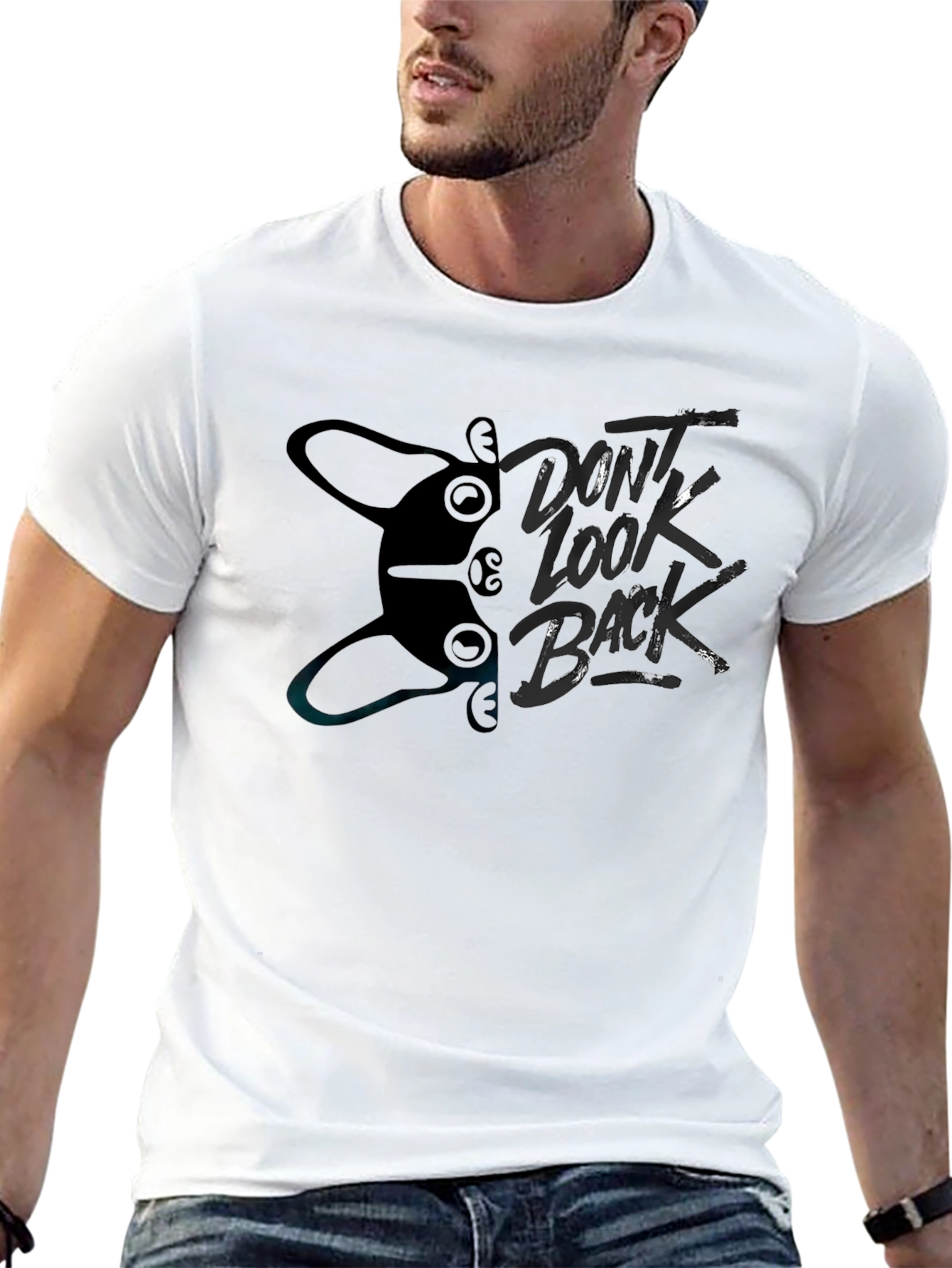 Dont Look Back T-Shirt: Unique Graphic Tee