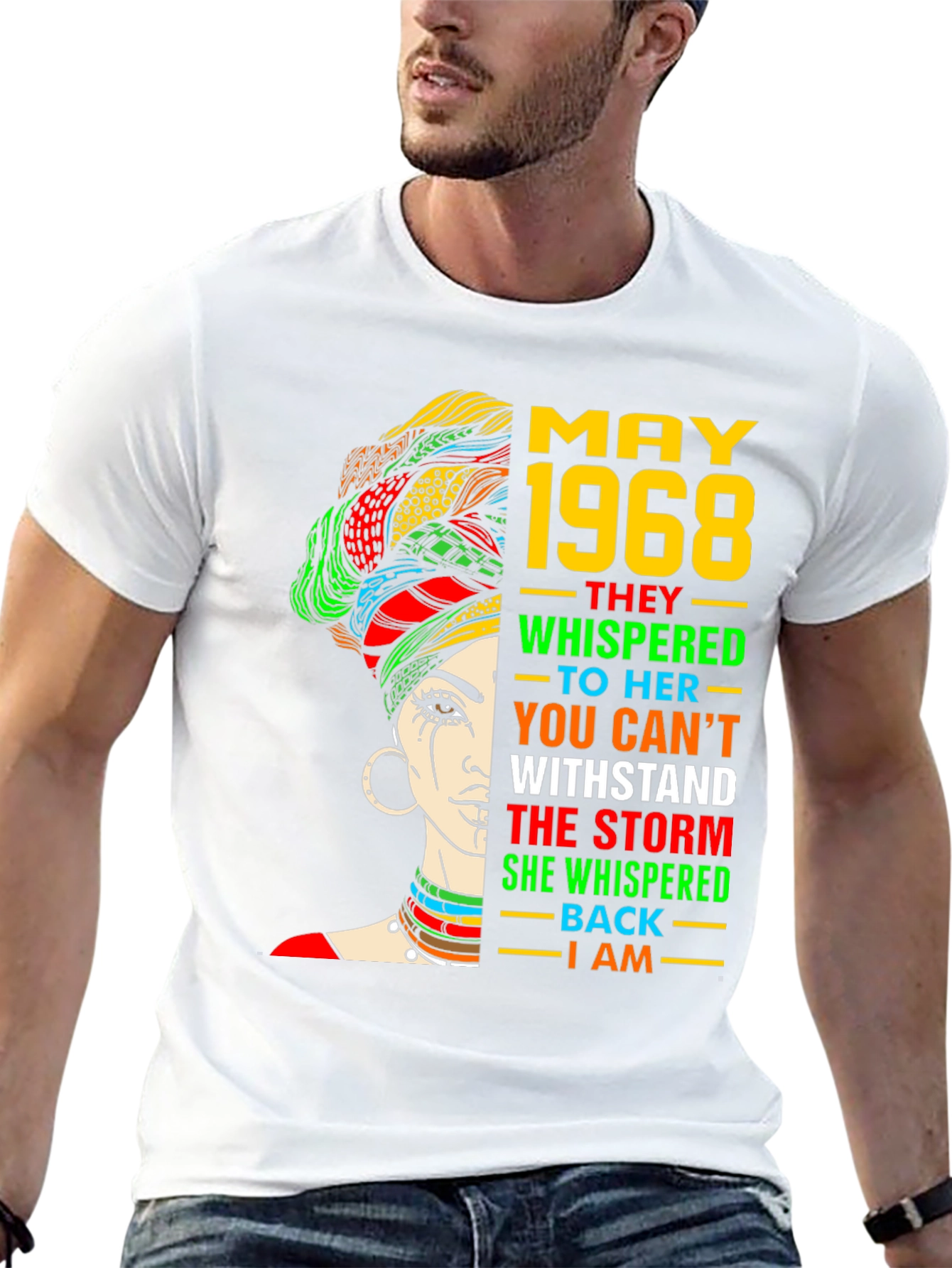 May 1968 Black Woman T-Shirt