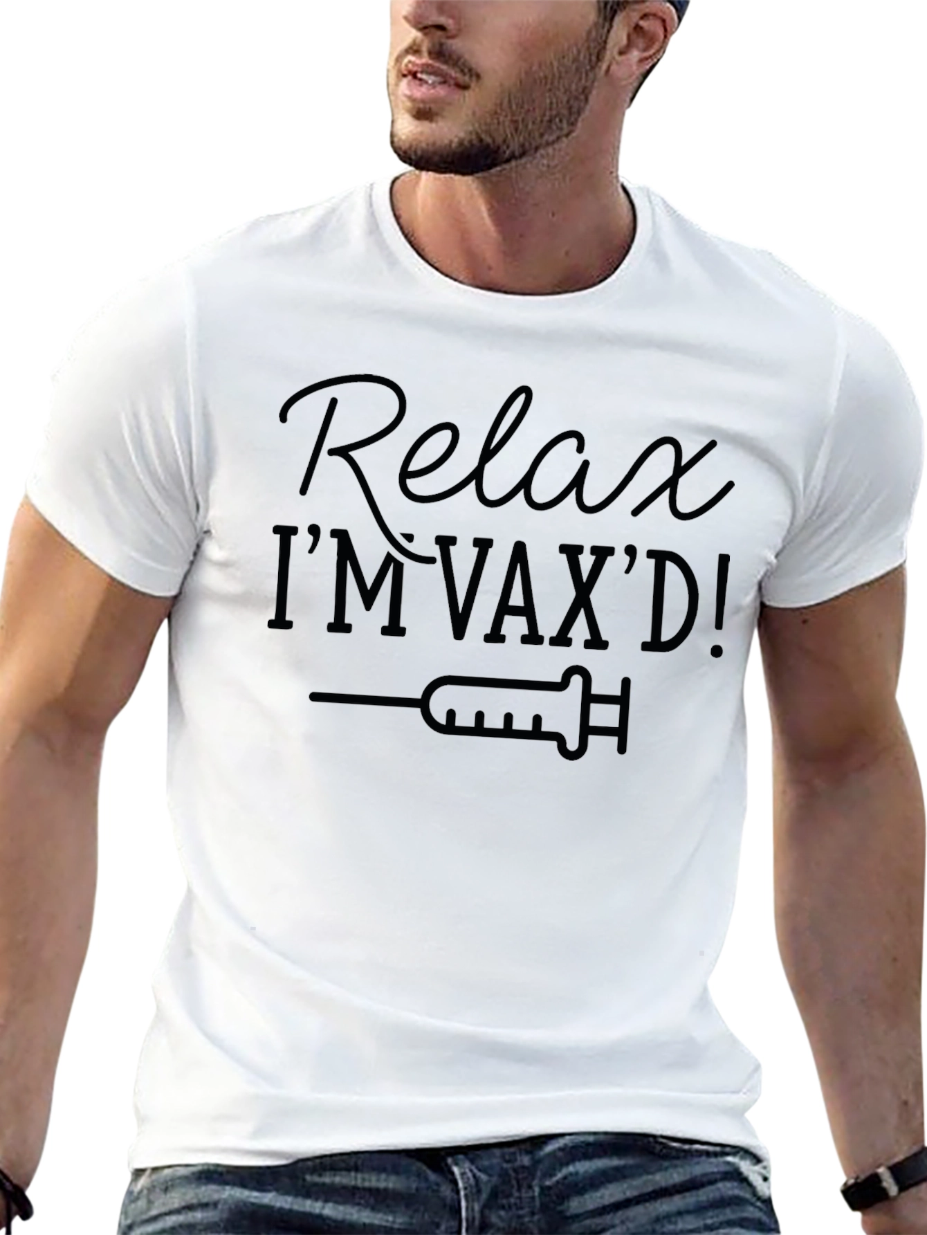 Relax Im Vaxd! Graphic Tee