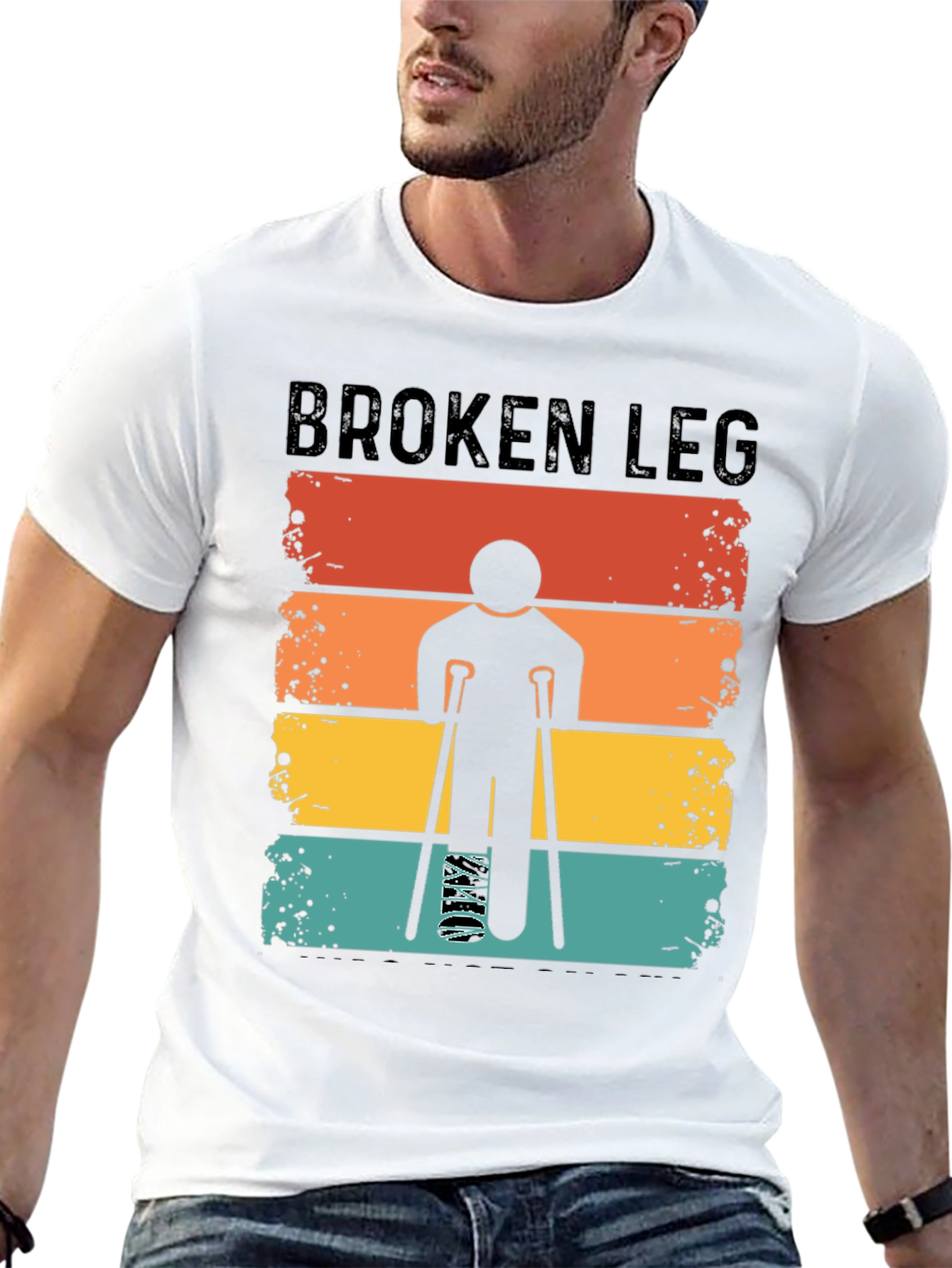 Broken Leg Graphic Tee - Comfort & Style