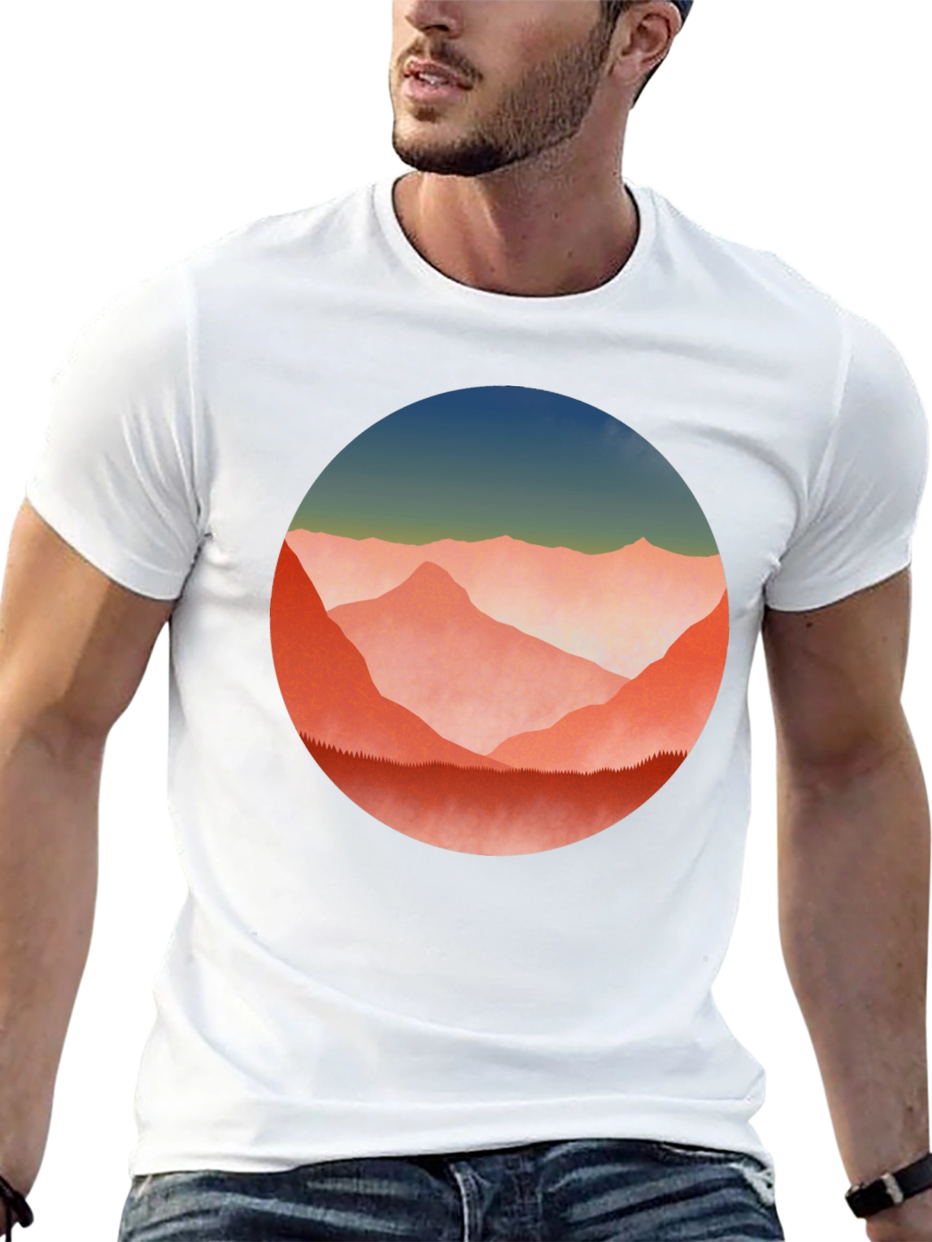 Mountain Sunset Graphic Tee