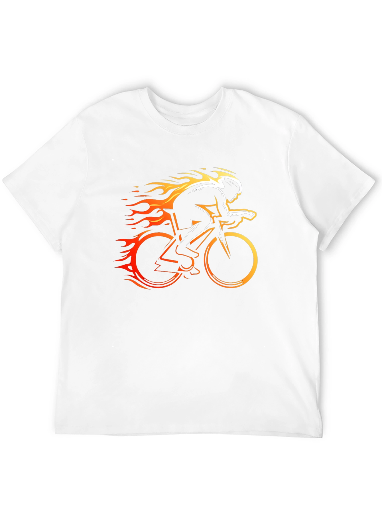 Burning Speed Cycling T-Shirt - Black
