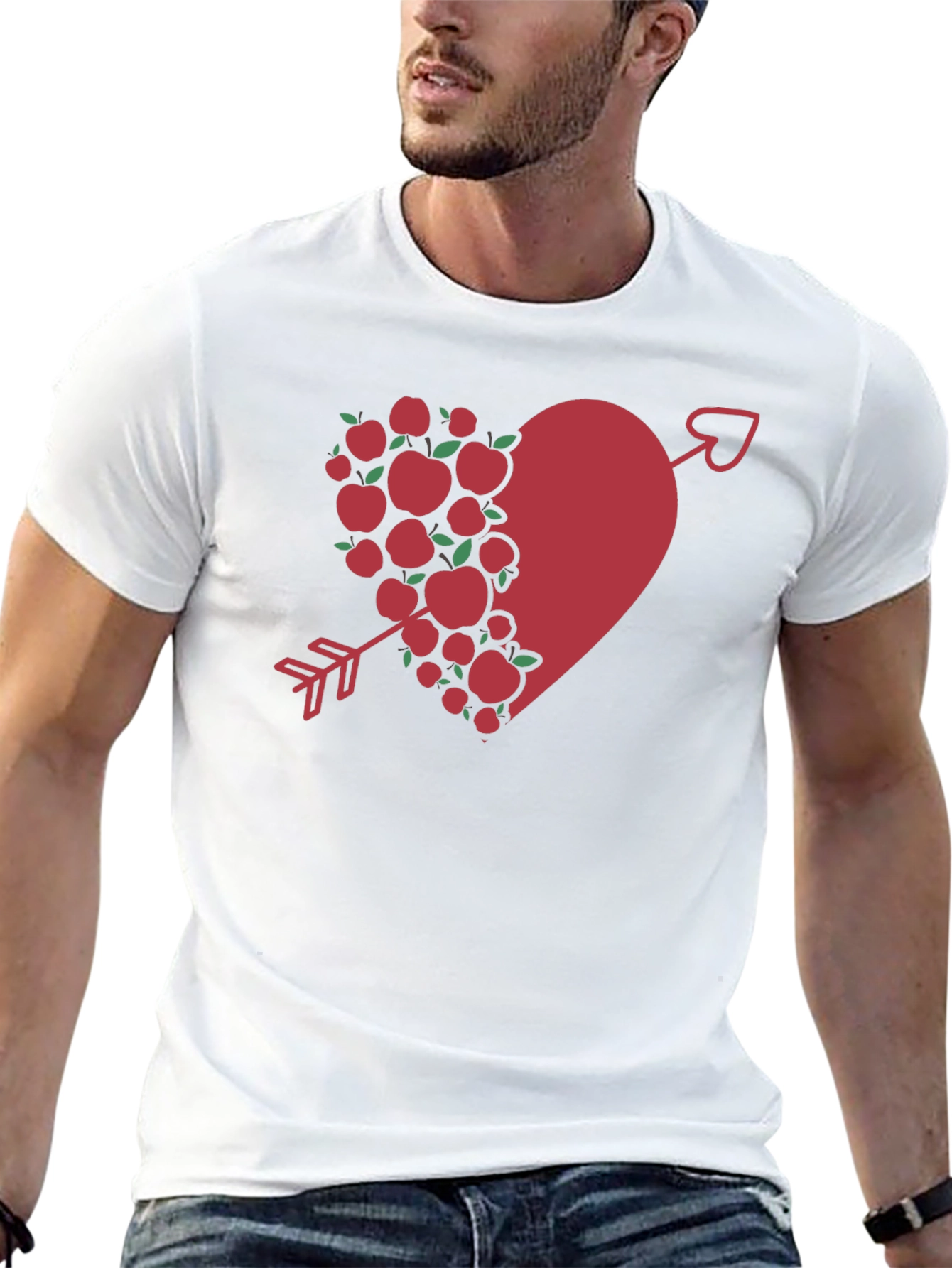 Heart Arrow T-Shirt - Cupid Love Tee