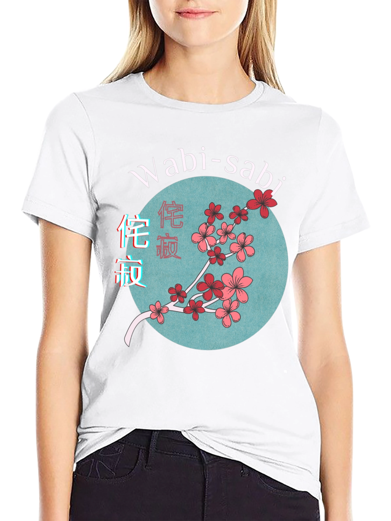 Wabi-Sabi Cherry Blossom T-Shirt
