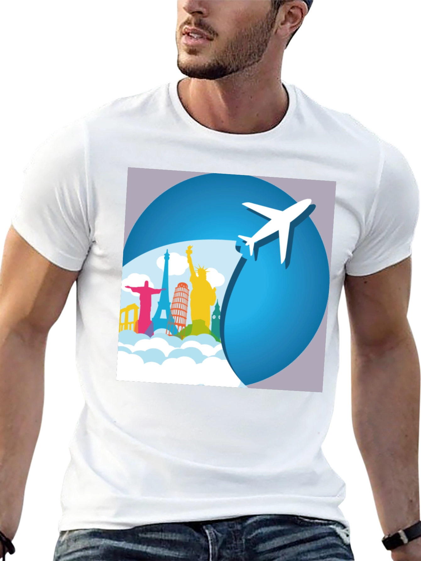 Travel Destinations Graphic T-Shirt