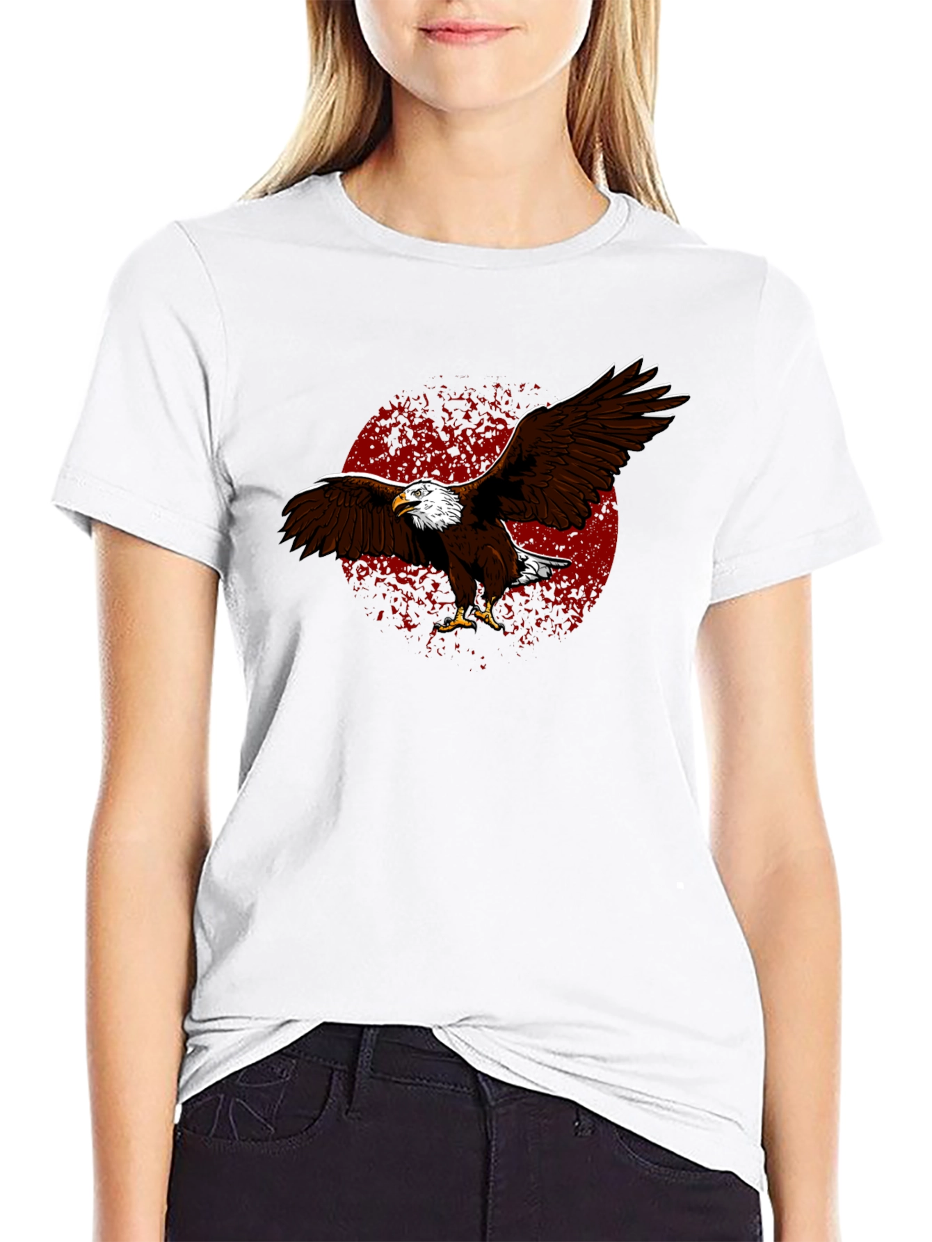 Eagle Graphic Tee - Black T-Shirt