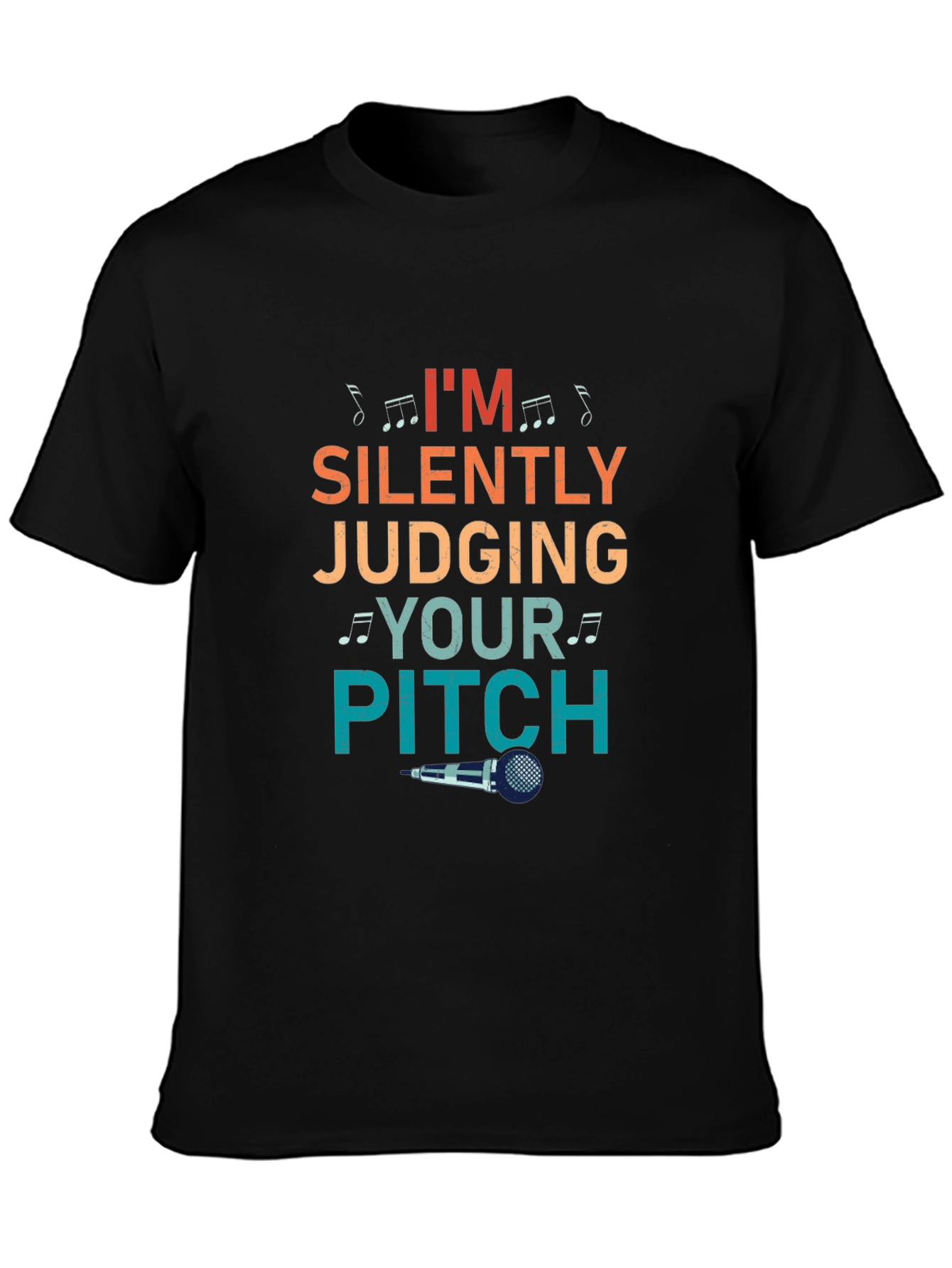 Im Silently Judging Your Pitch Graphic Tee