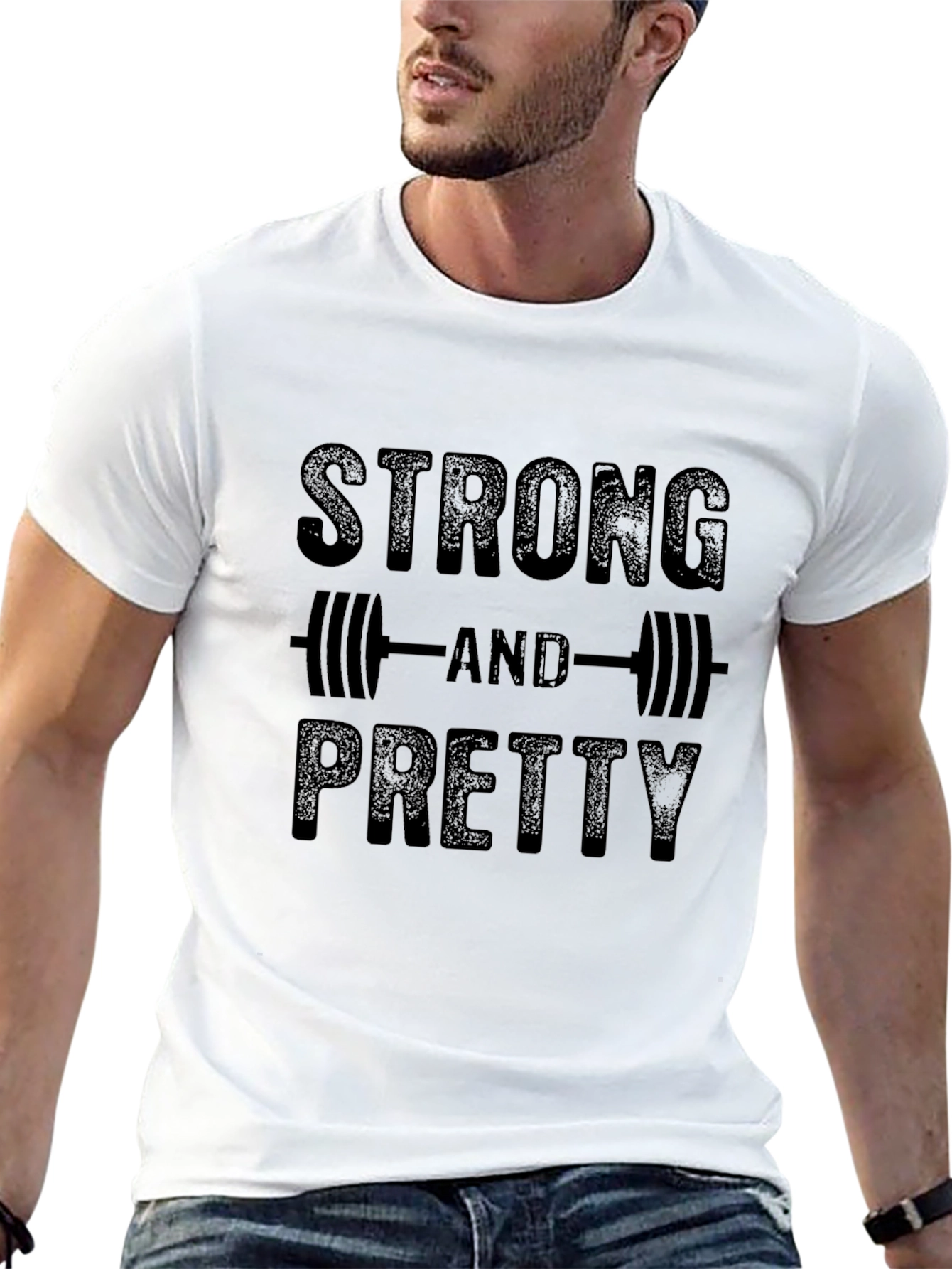 Strong and Pretty Graphic T-Shirt