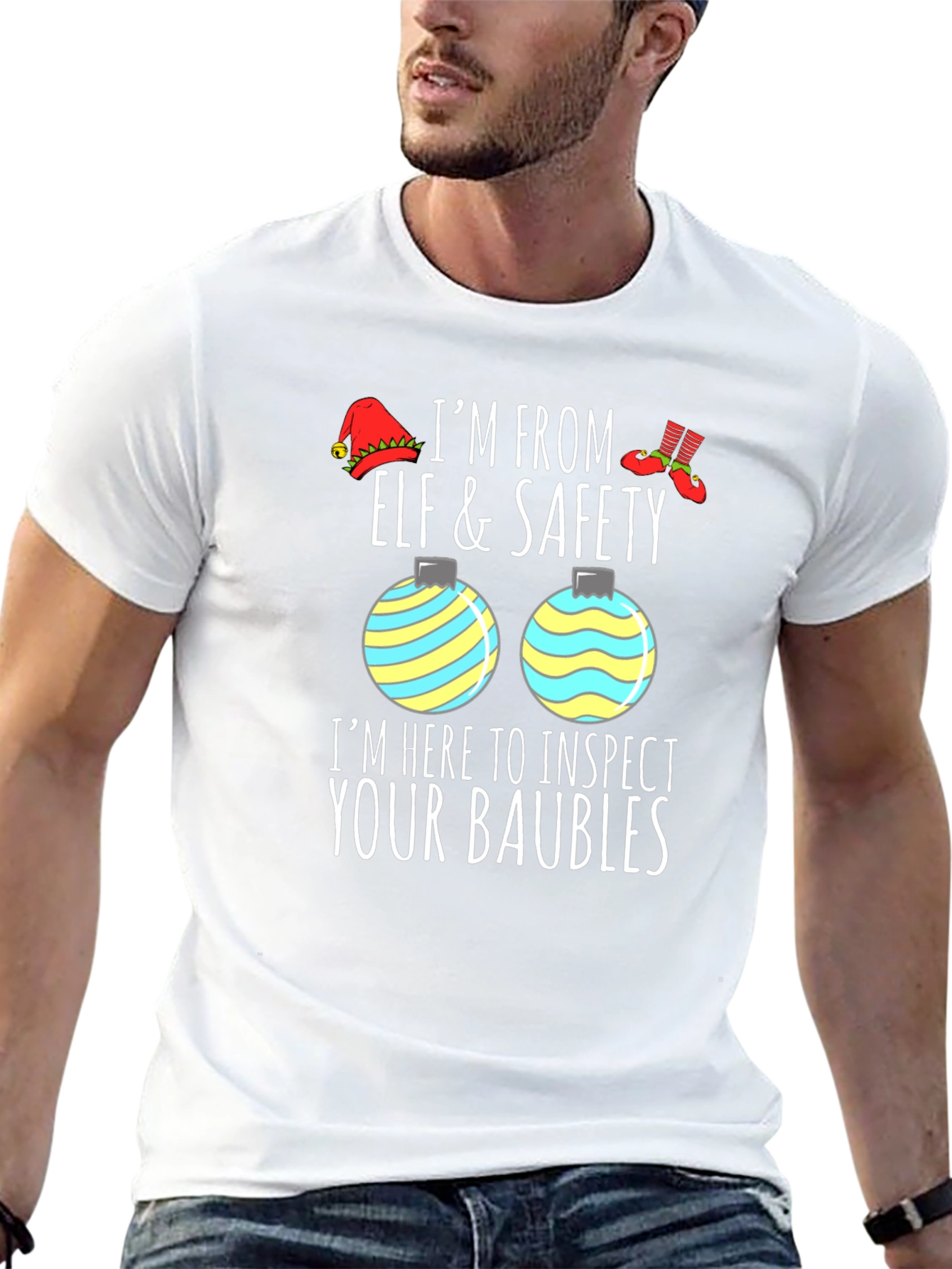 Elf & Safety Inspector Christmas T-Shirt