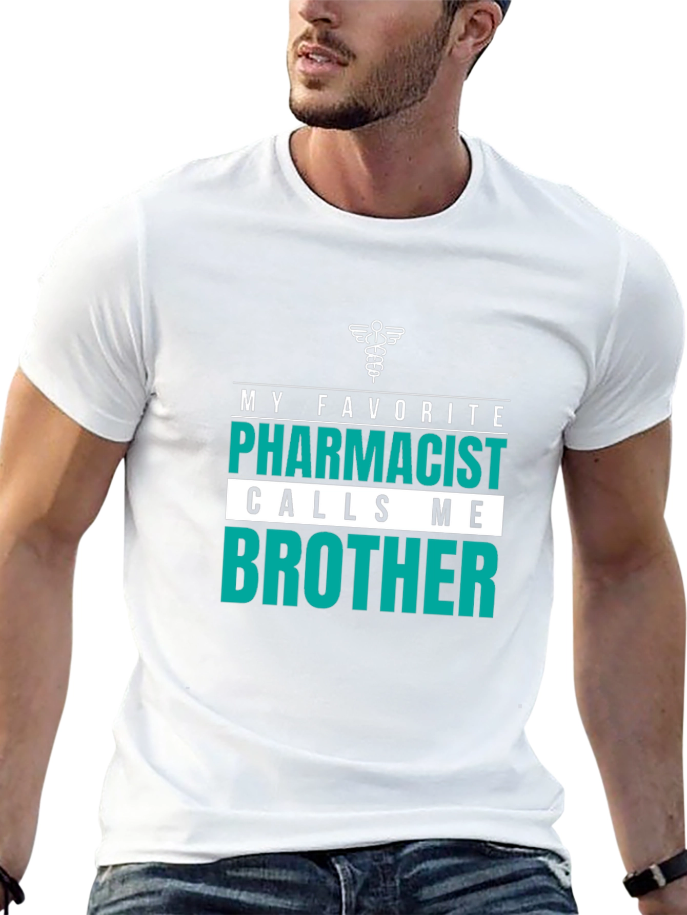 Pharmacist Brother T-Shirt - Novelty Gift Idea