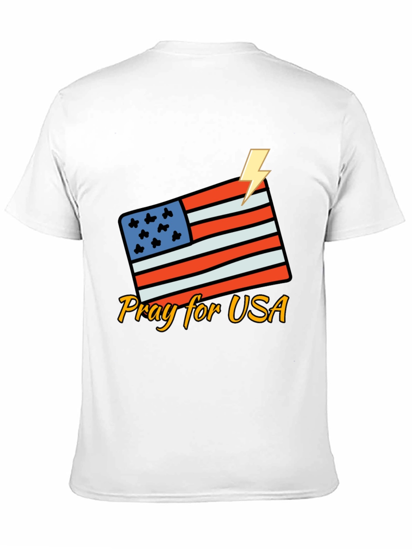 Pray for USA Graphic T-Shirt