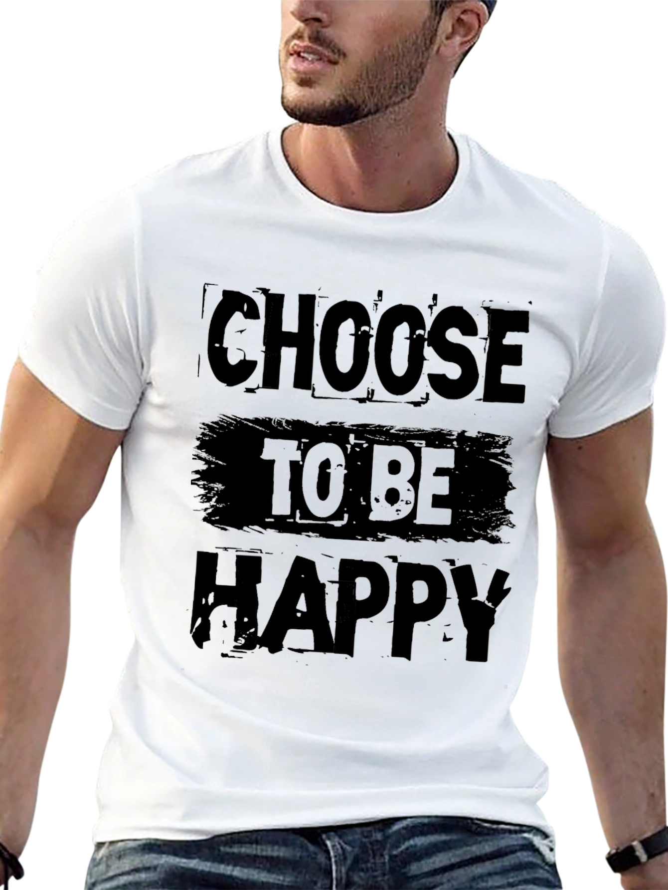Choose to be Happy Graphic T-Shirt