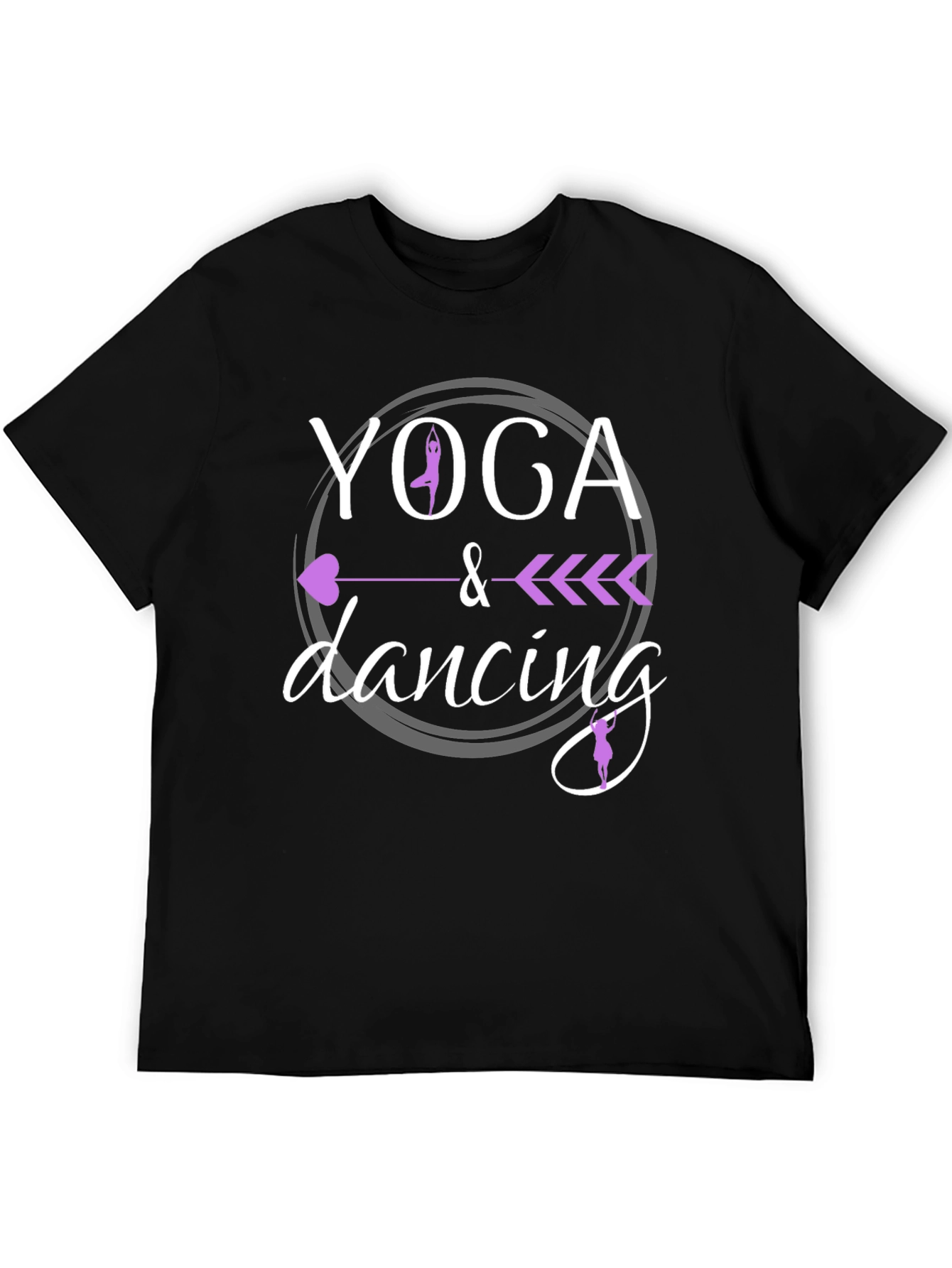 Yoga & Dancing Graphic T-Shirt