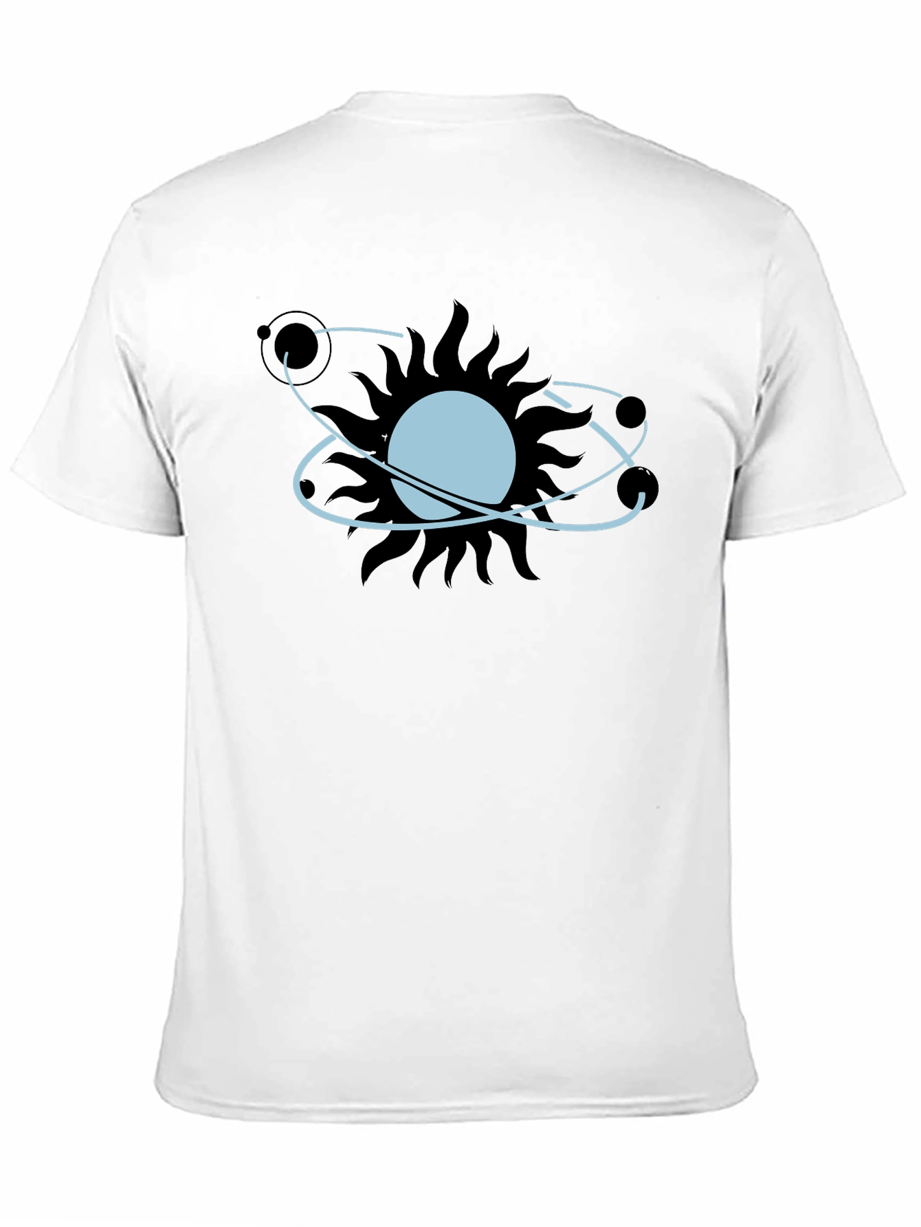 Atomic Sun Graphic Tee - Modern Unisex Style