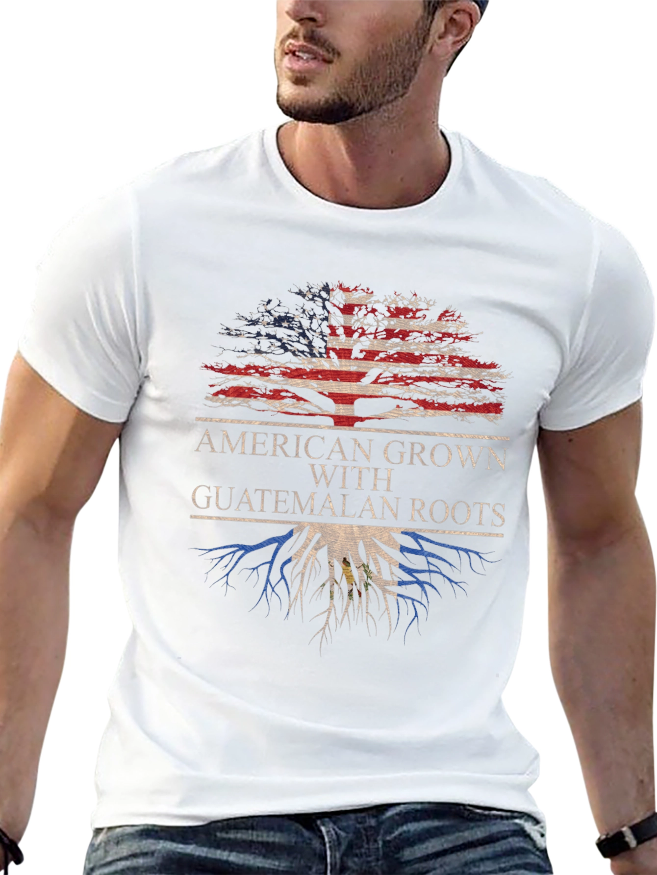 American Grown With Guatemalan Roots T-Shirt