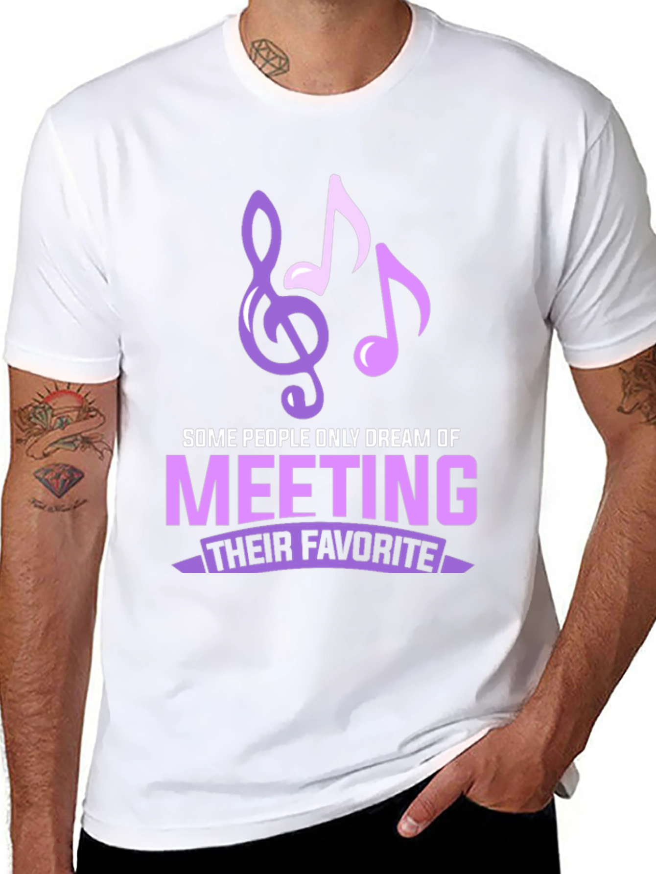Music Lover T-Shirt - Some People Dream
