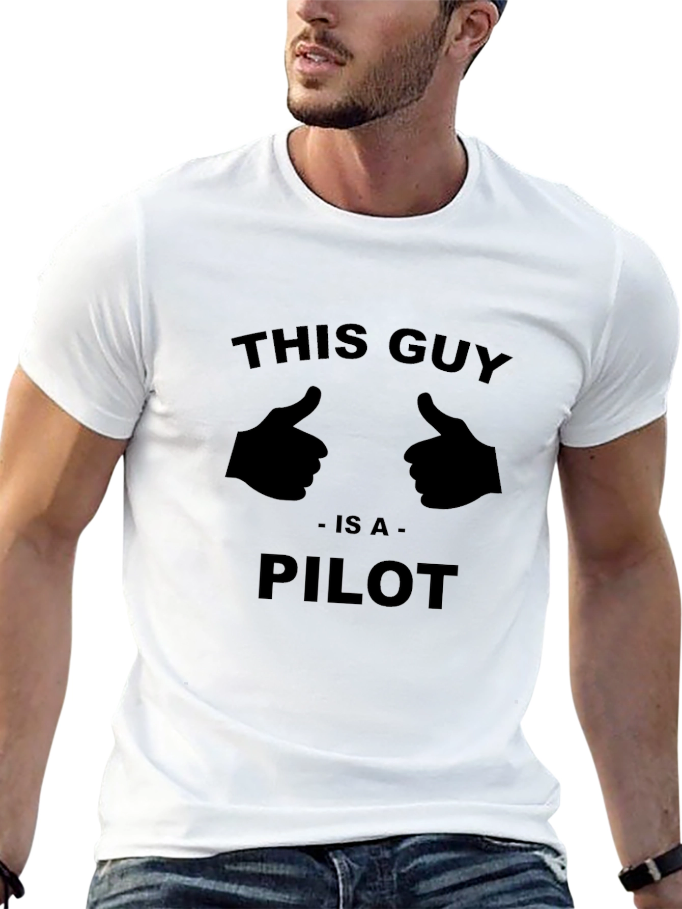 This Guy is a Pilot Funny T-Shirt