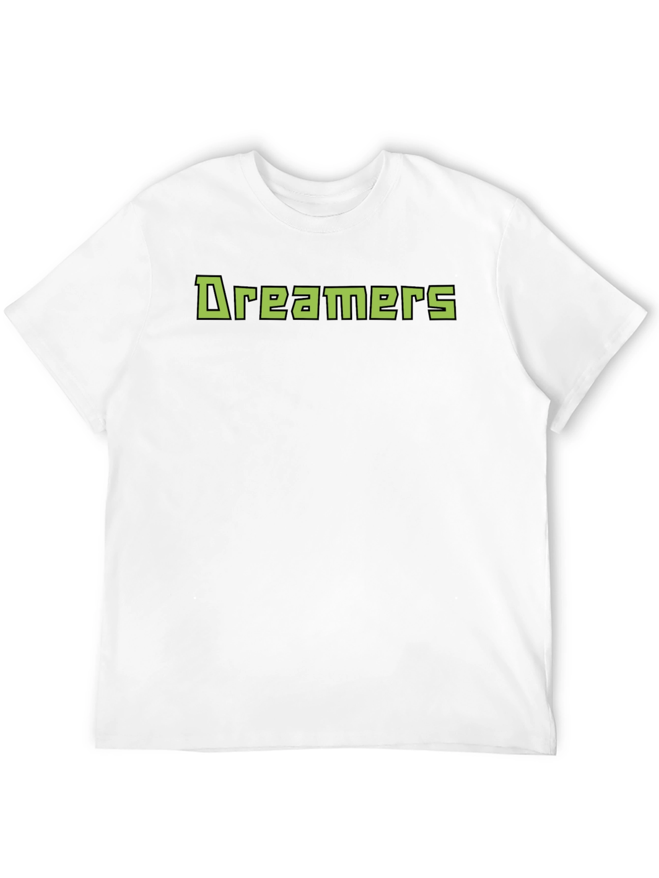 Dreamers Graphic T-Shirt - Black Casual Tee