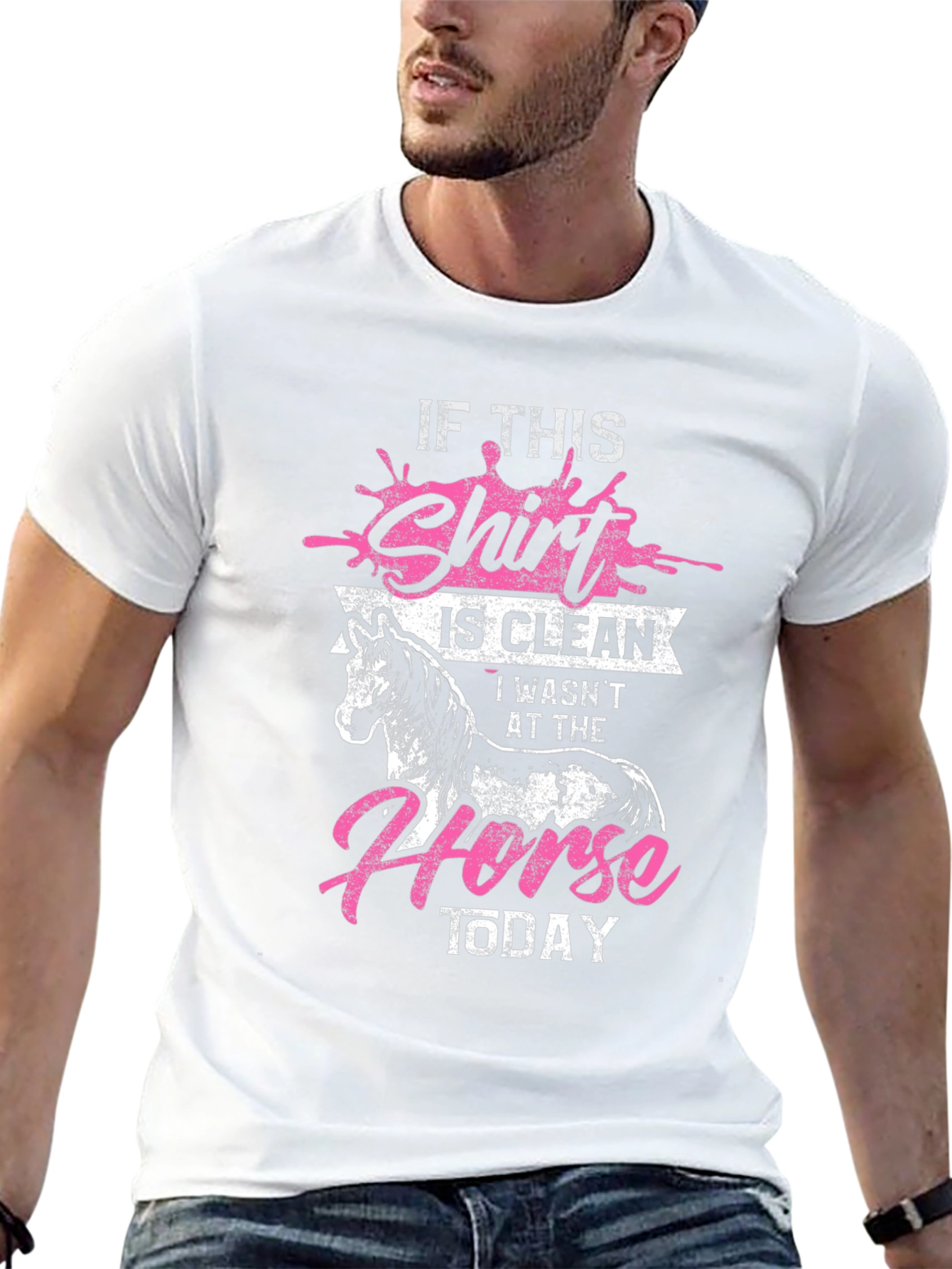 If This Shirt is Clean Horse Lover Tee