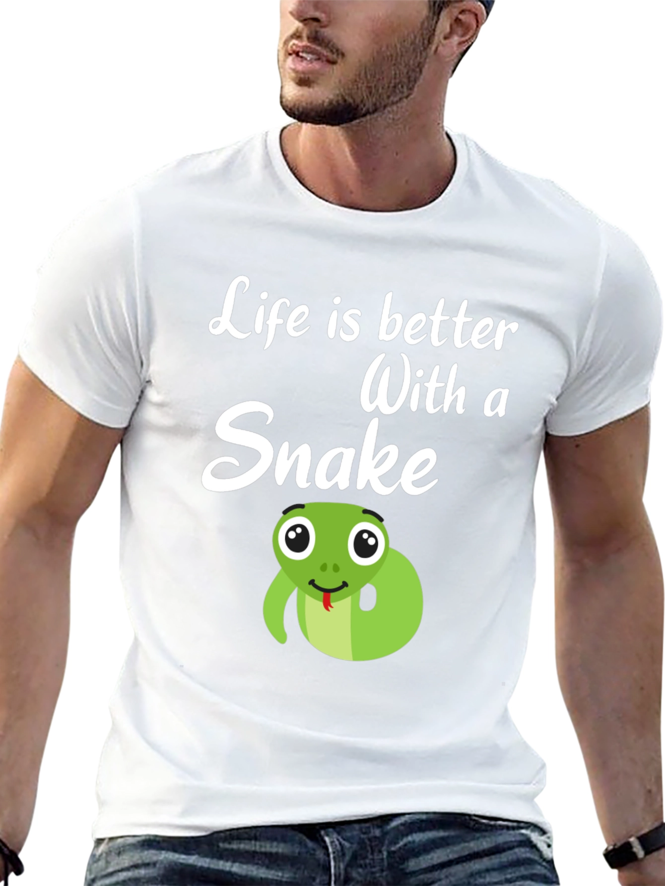 Life is Better With a Snake Graphic Tee