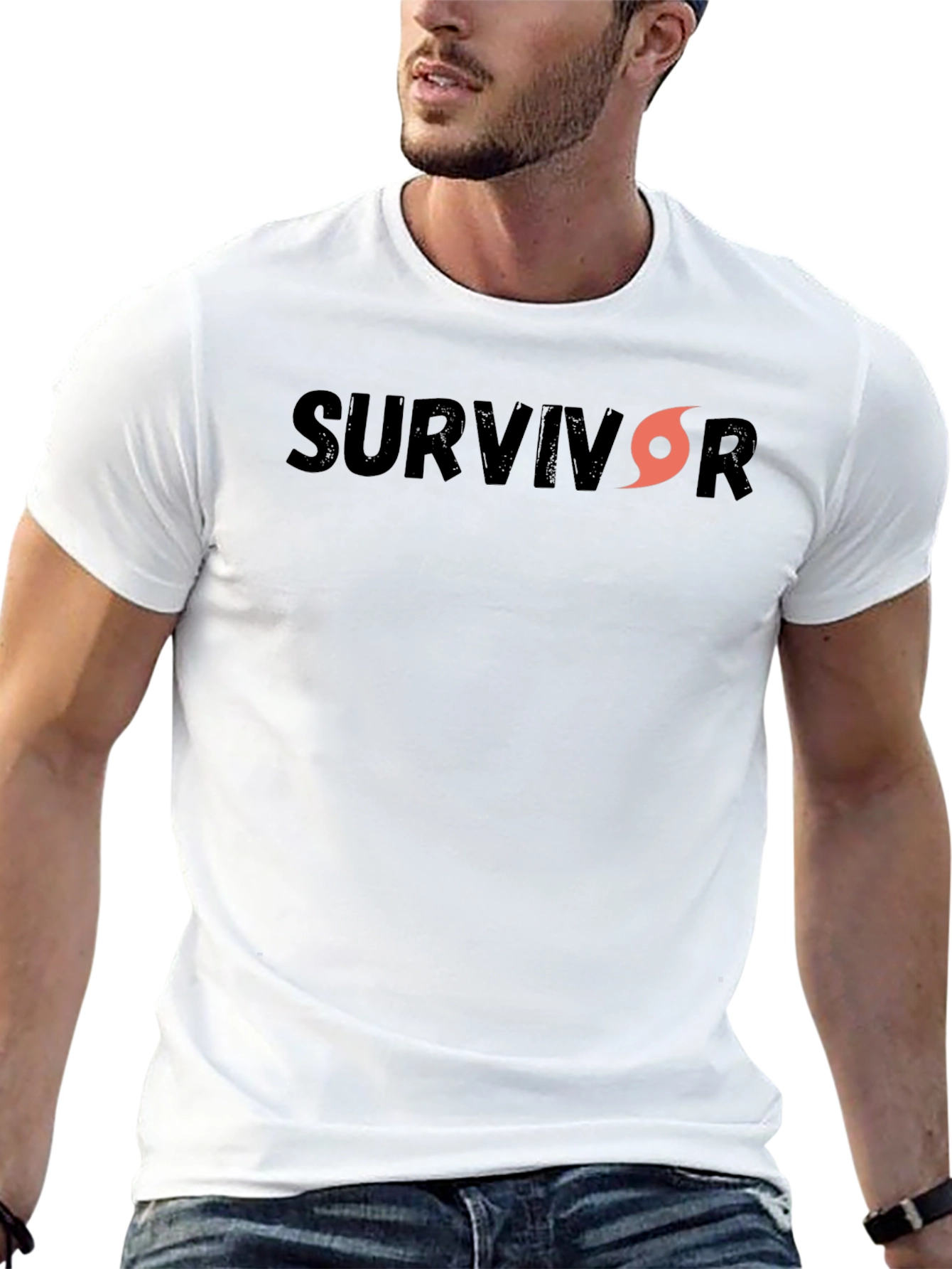 Survivor Graphic Tee - Premium Comfort