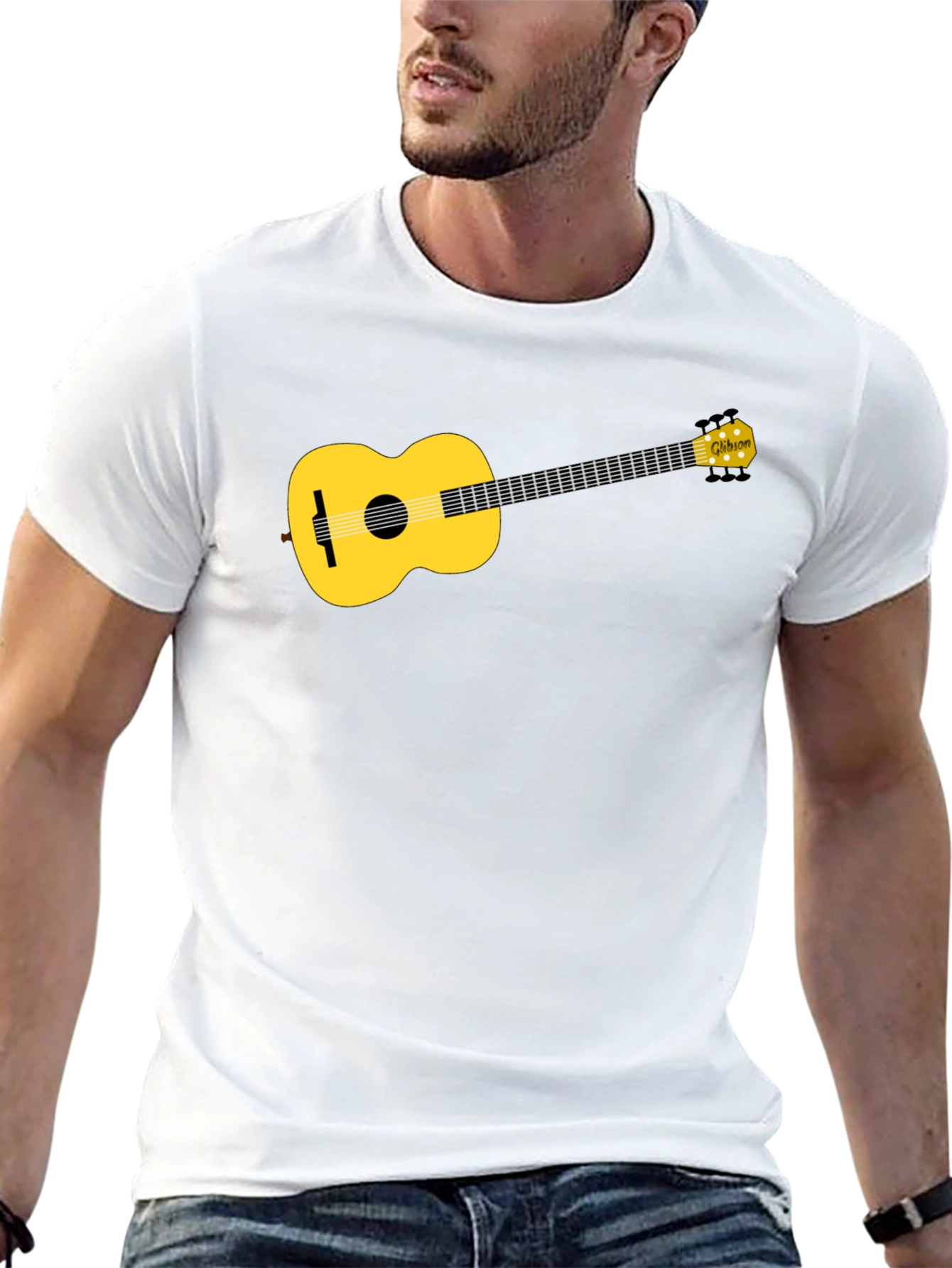 Guitar Graphic T-Shirt - Musicians Style
