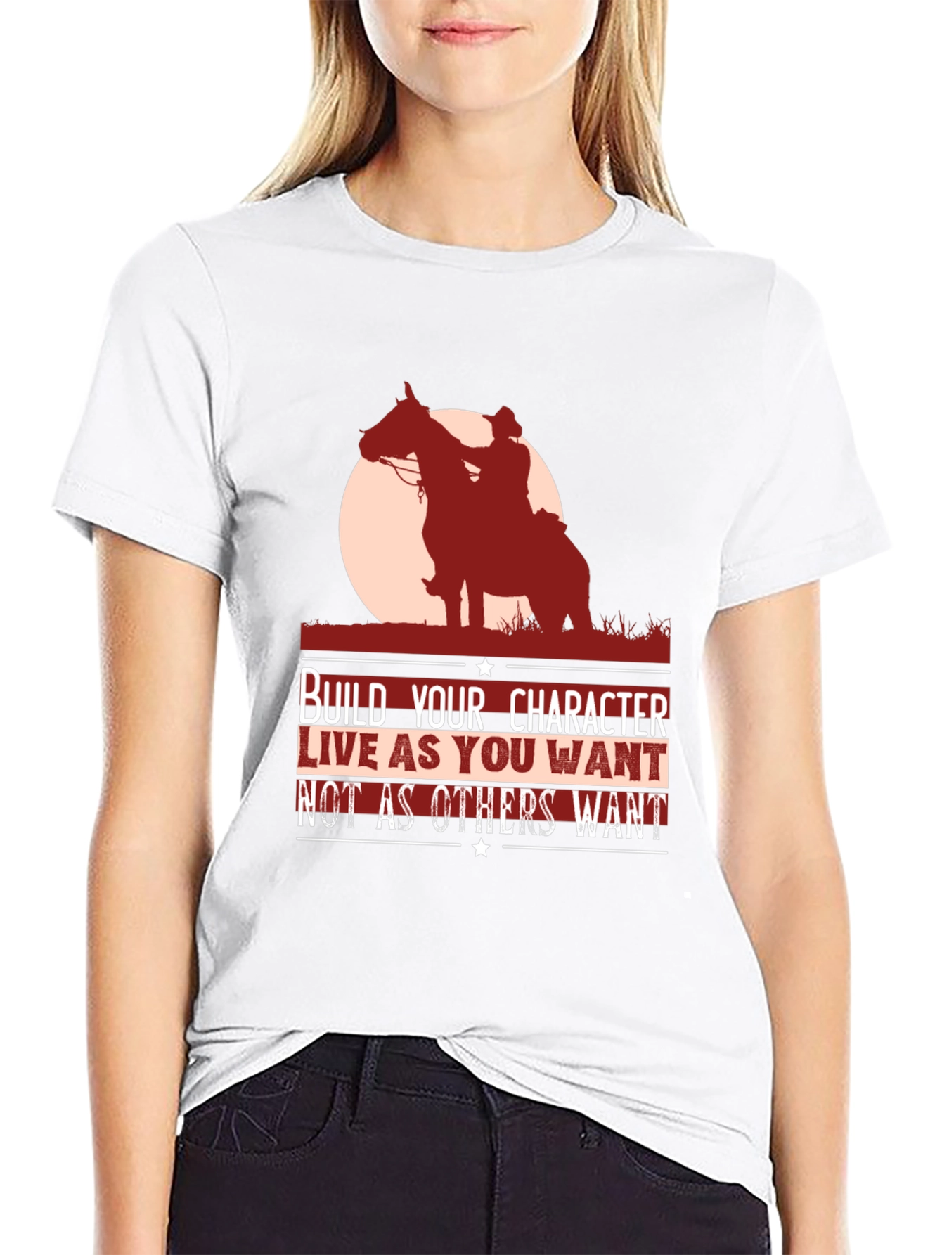 Motivational Cowboy Graphic Tee