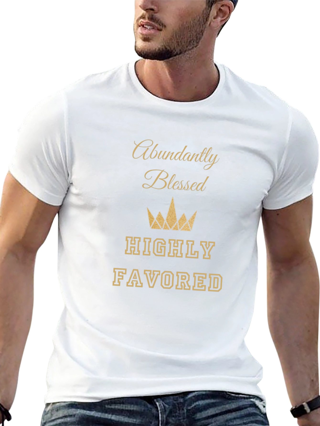 Abundantly Blessed T-Shirt - Highly Favored Tee