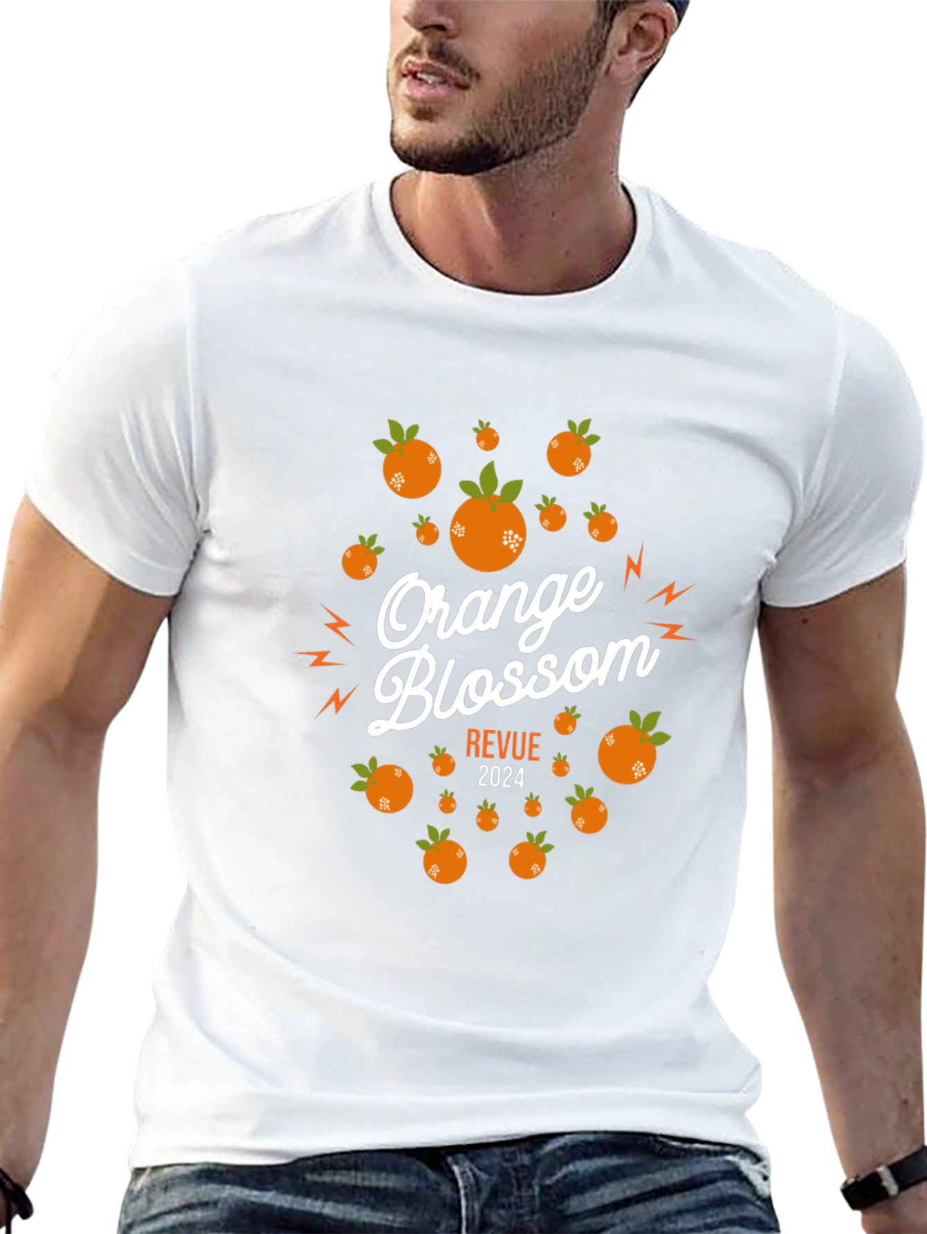 Orange Blossom Revue 2024 Black T-Shirt