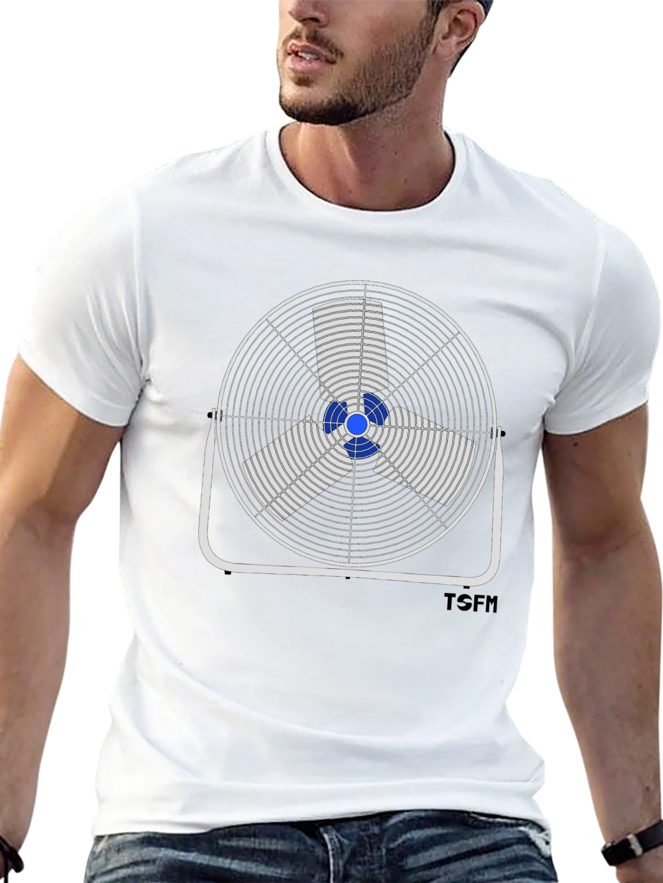 Box Fan T-Shirt - Stay Cool and Stylish
