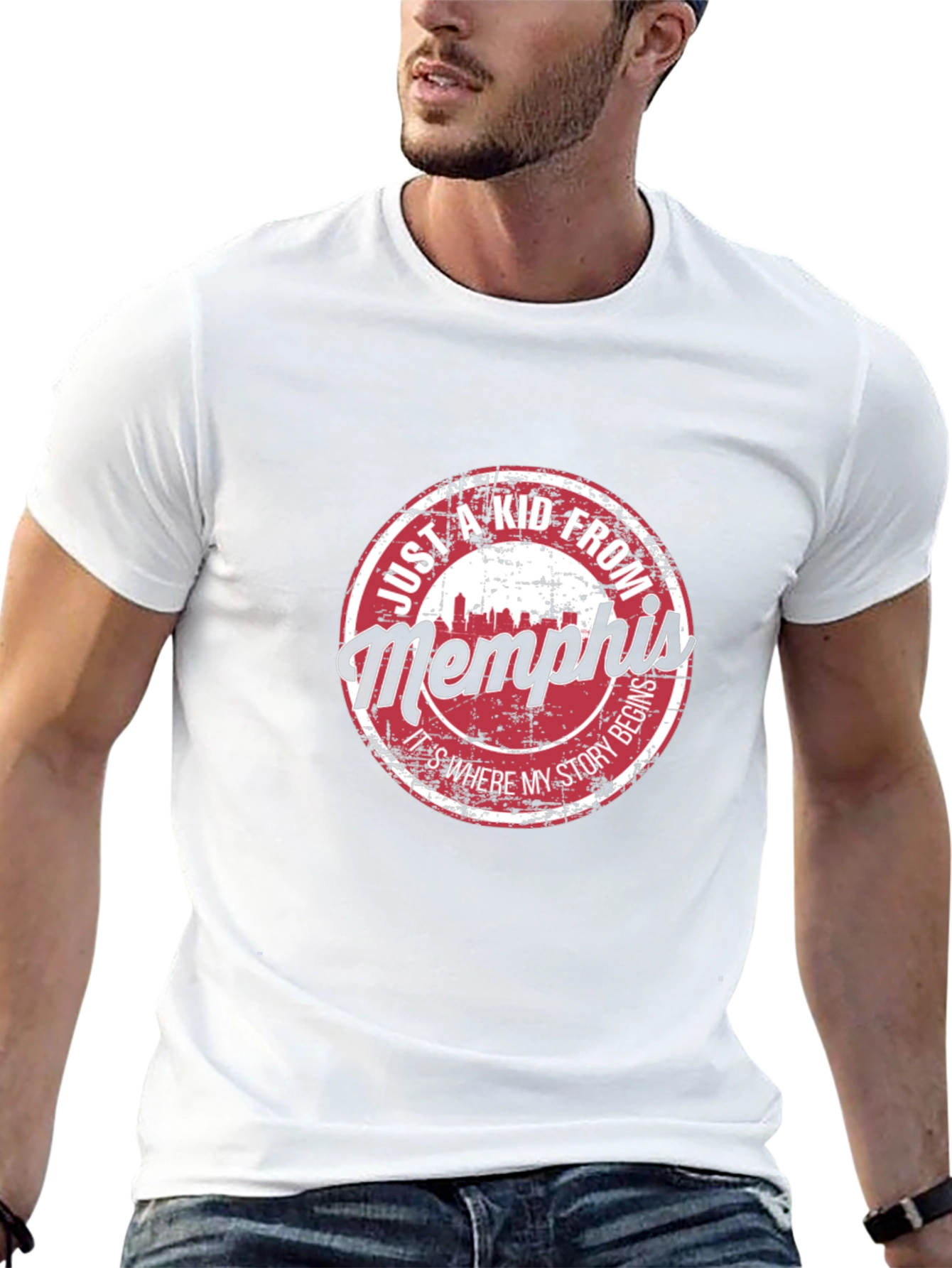 Memphis Kid Graphic T-Shirt - Classic Style
