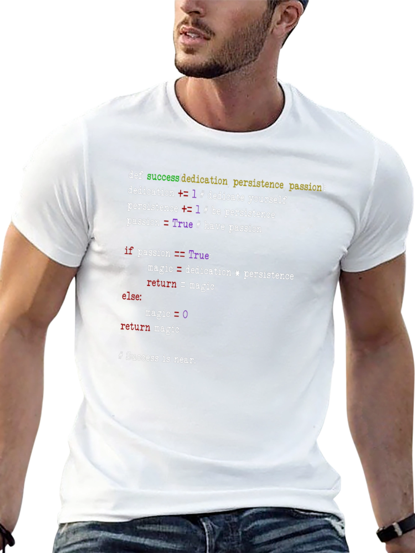 Python Code T-Shirt - Success Formula Tee