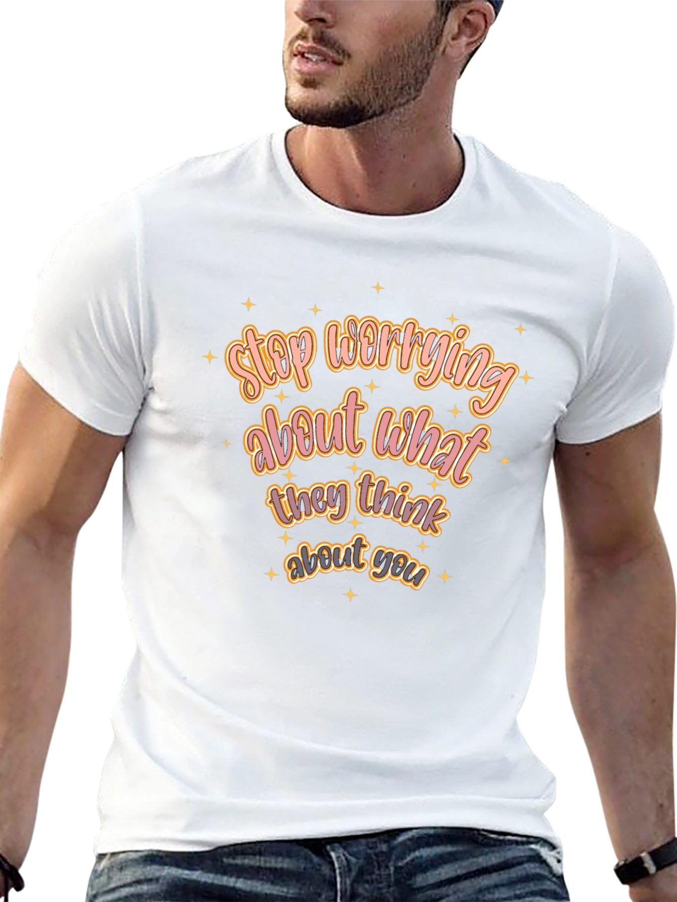 Motivational Tee: Stop Worrying T-Shirt