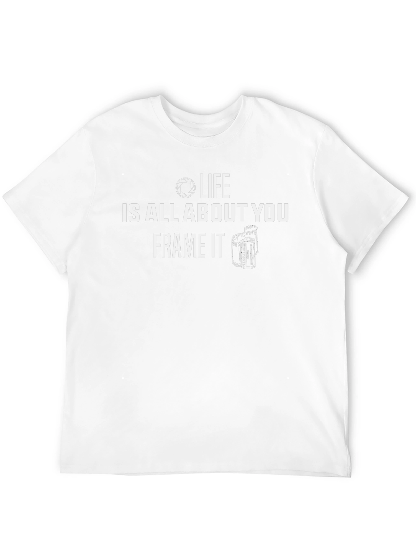 Life Frame It Graphic Tee - Photography Lover Shirt