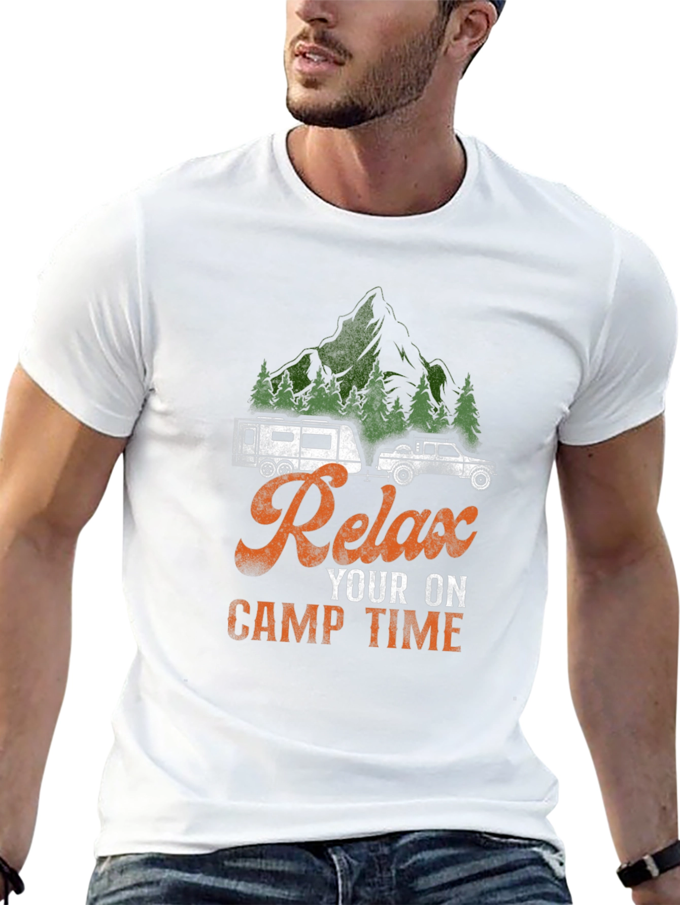 Relax Camp Time Graphic Tee