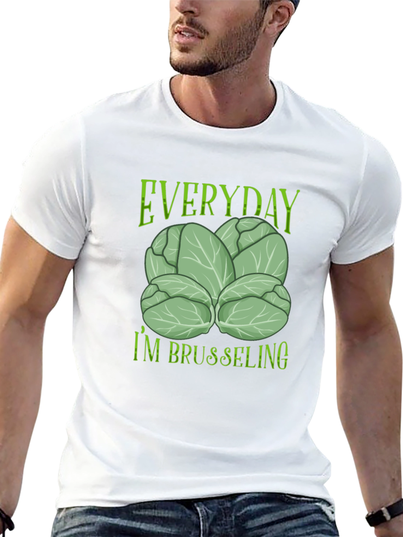 Everyday Im Brusseling Black T-Shirt