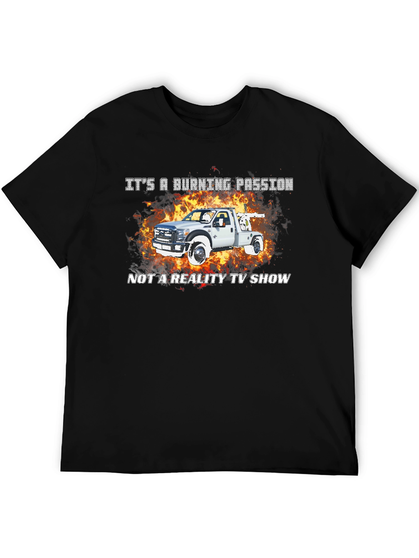Burning Passion Tow Truck T-Shirt
