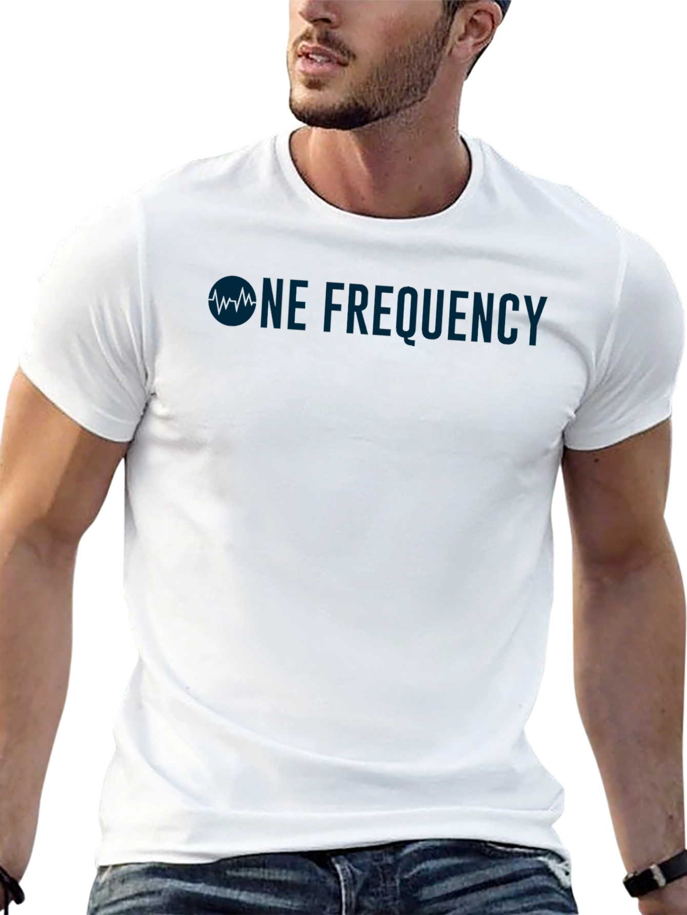 One Frequency Graphic T-Shirt - Black
