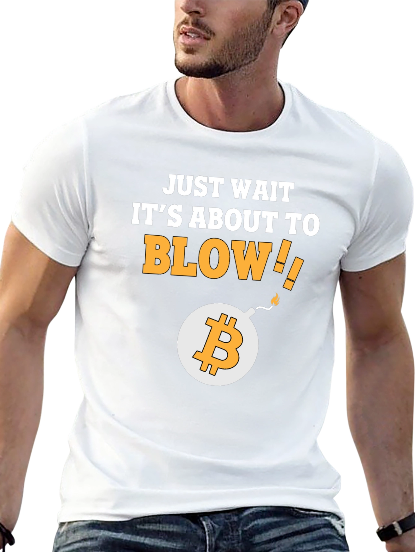 Bitcoin Blow T-Shirt - Crypto Trader Tee