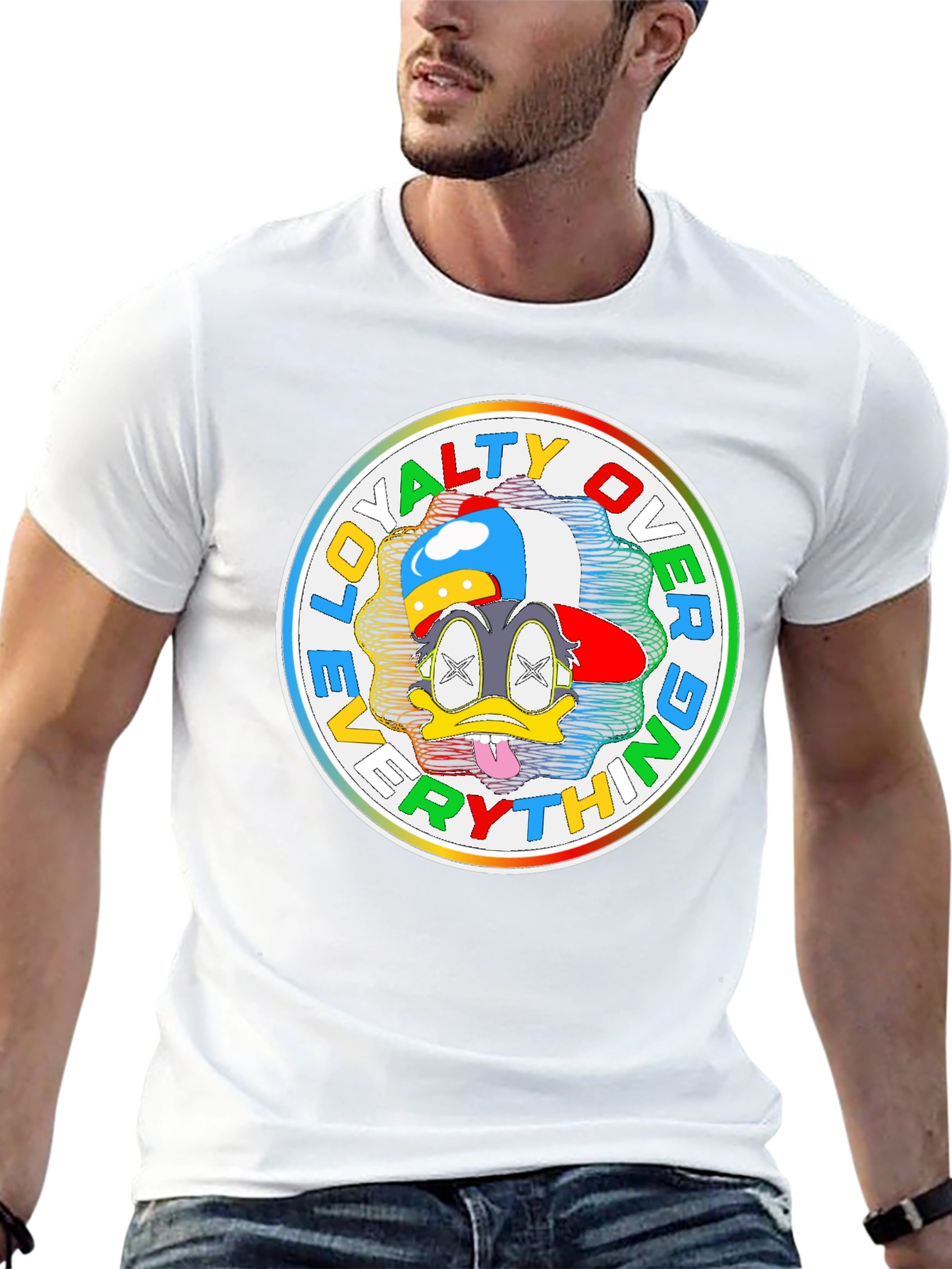 Loyalty Over Everything T-Shirt Donald Duck