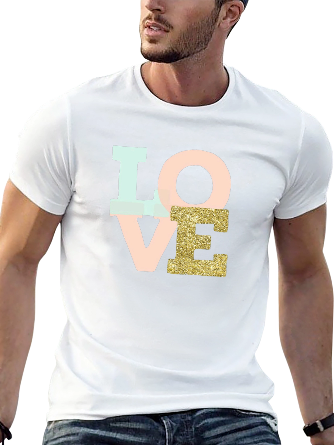 Trendy LOVE Graphic Tee - Stylish Unisex T-Shirt