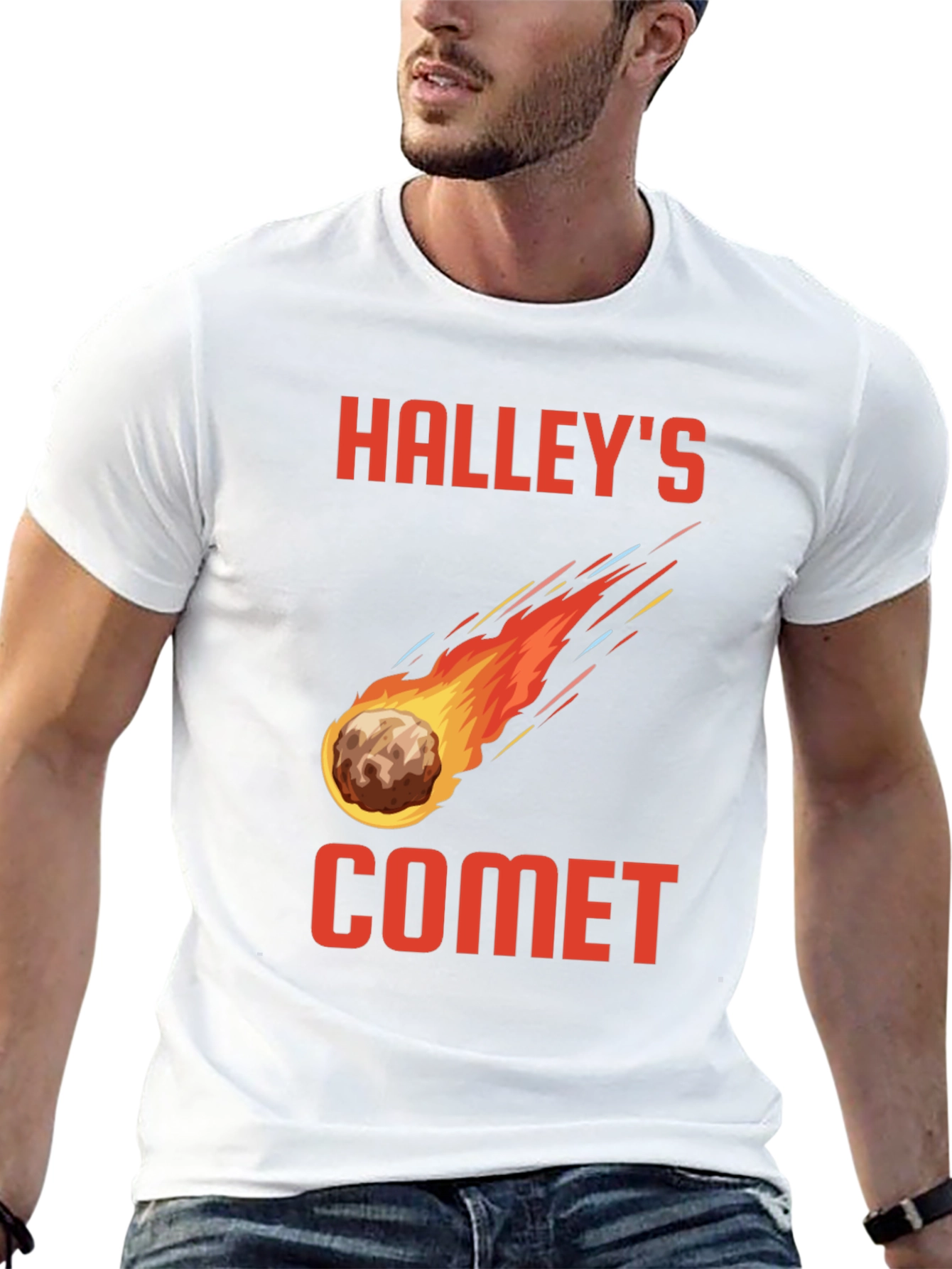 Halleys Comet Graphic T-Shirt