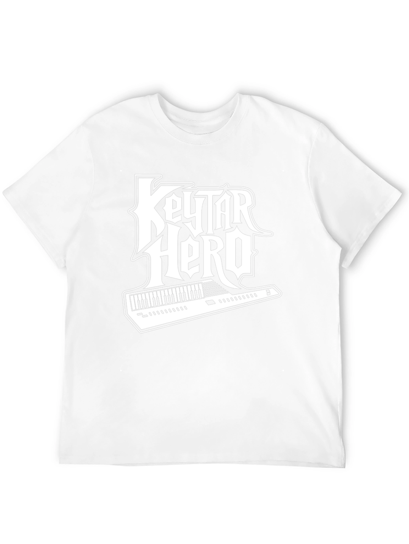 Keytar Hero Black T-Shirt - Music Lover Tee