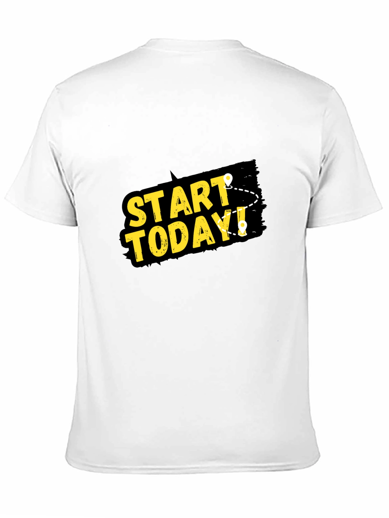 Start Today Graphic Black T-Shirt